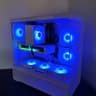 🎖️Honor🎖️ New White RGB Gaming PC, Intel B580+AMD Ryzen 5 5500=High Preformance and Value
