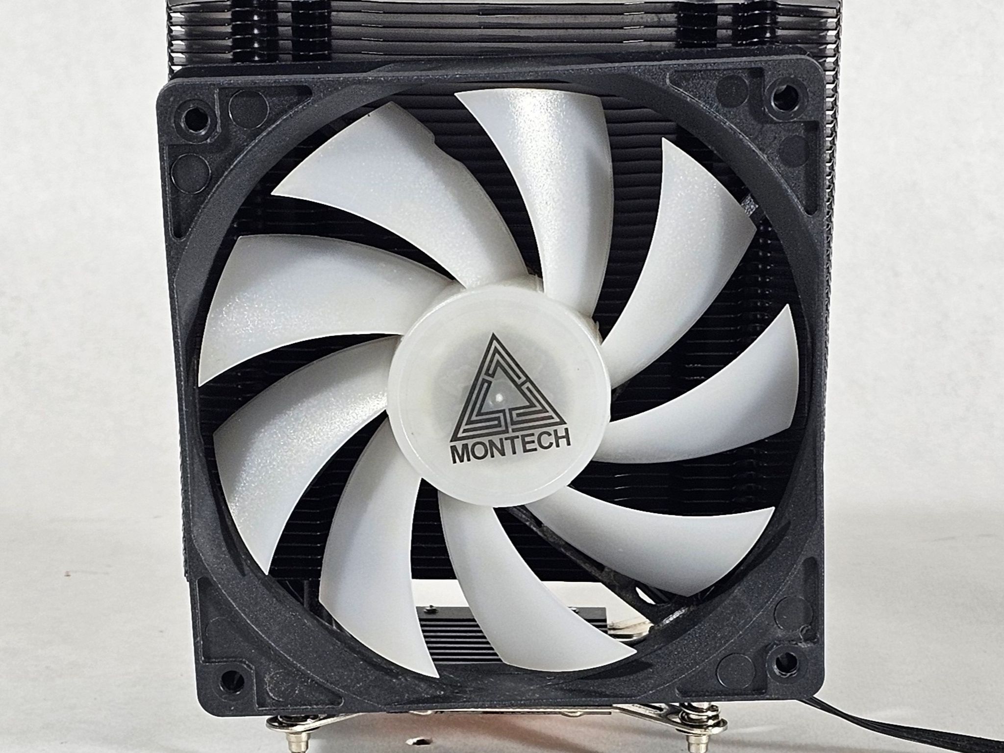 Black CPU Cooler with RGB Fan Intel LGA1700
