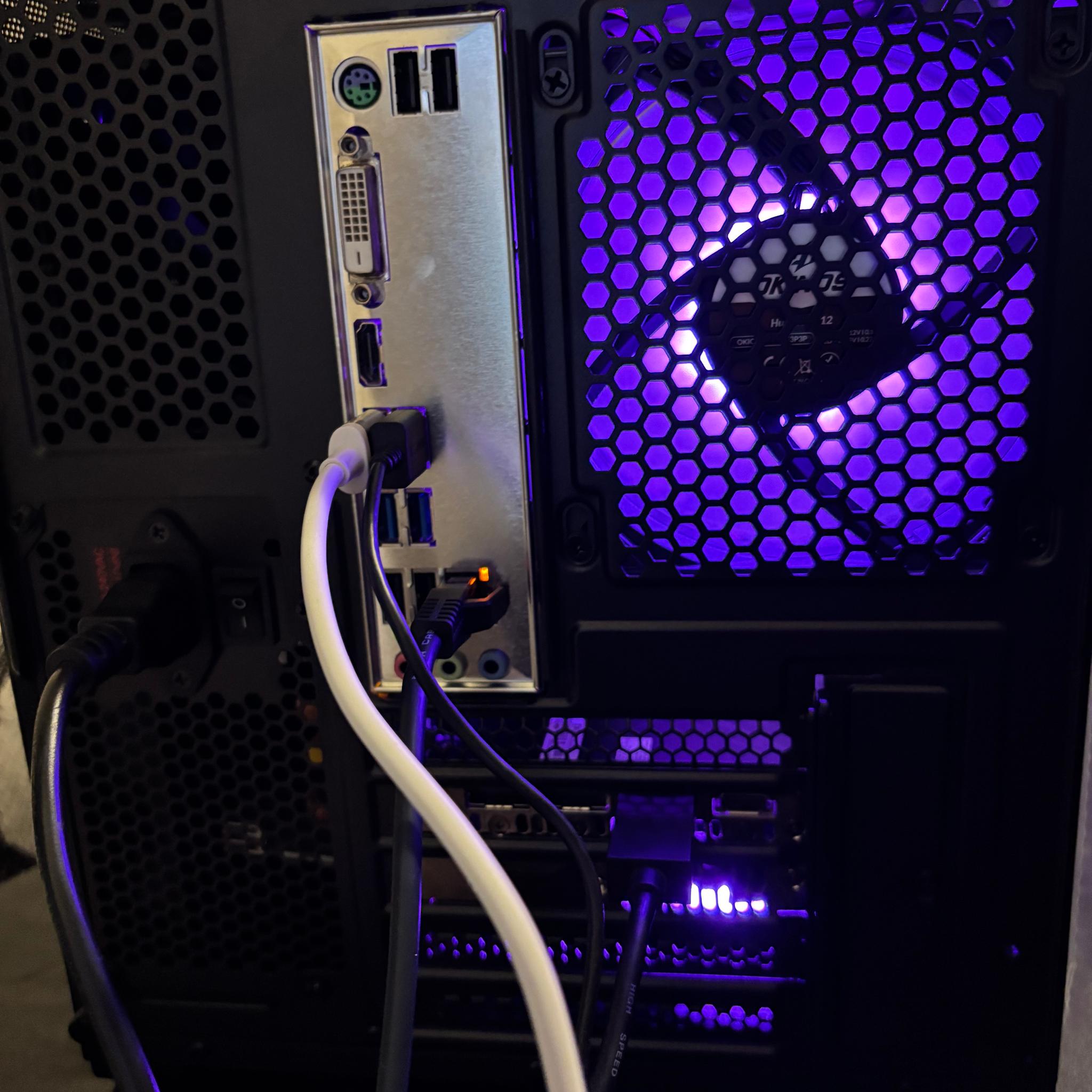 “Perfect All Black Gaming PC"| GTX 1080 8GB | Plug And Play Ready|