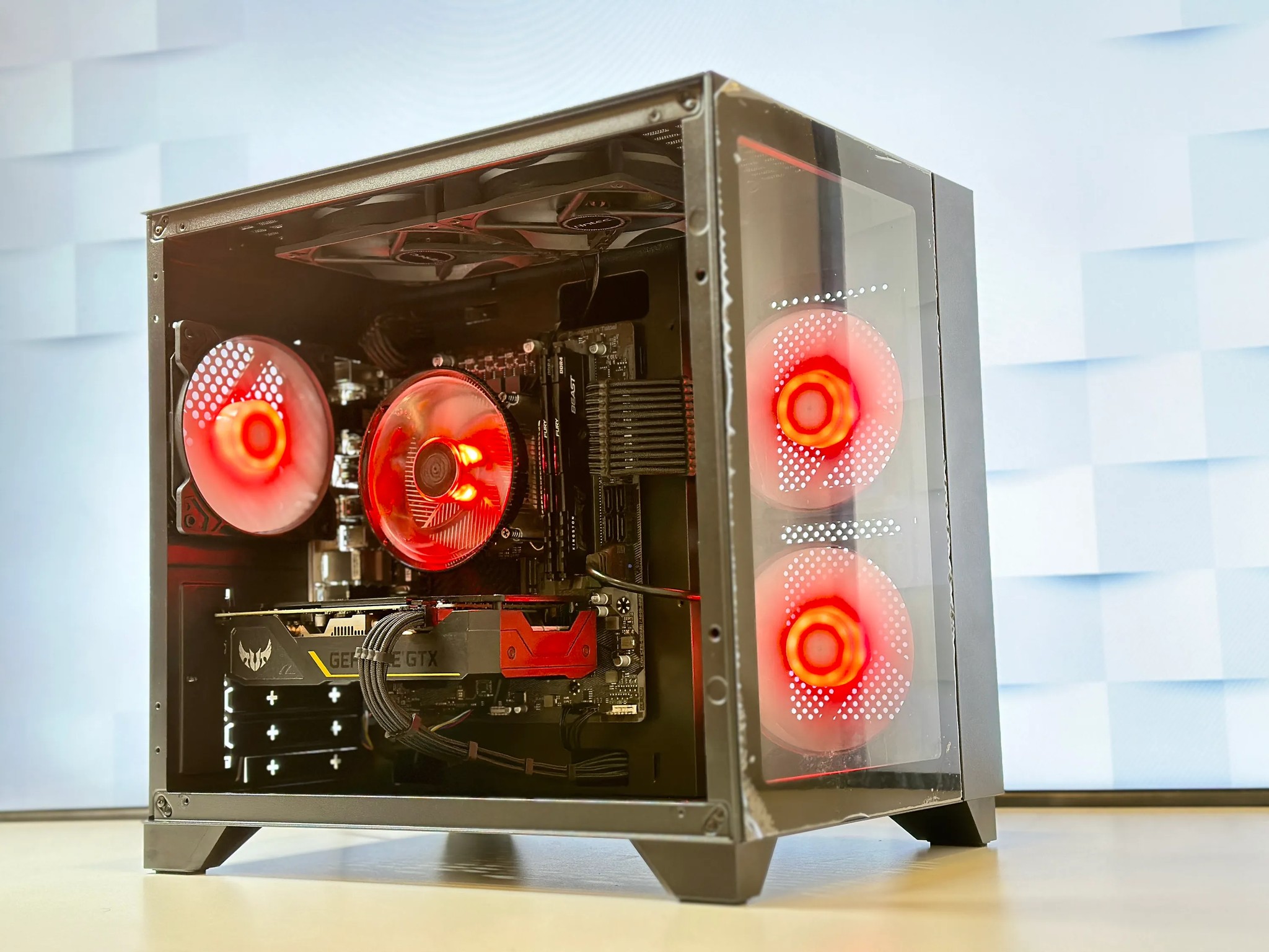 💎Hidden Gem💎Gaming PC✴️Nvidia GTX 1660 Ti✴️Intel 12100F✴️16GB DDR4✴️1TB SSD NVME
