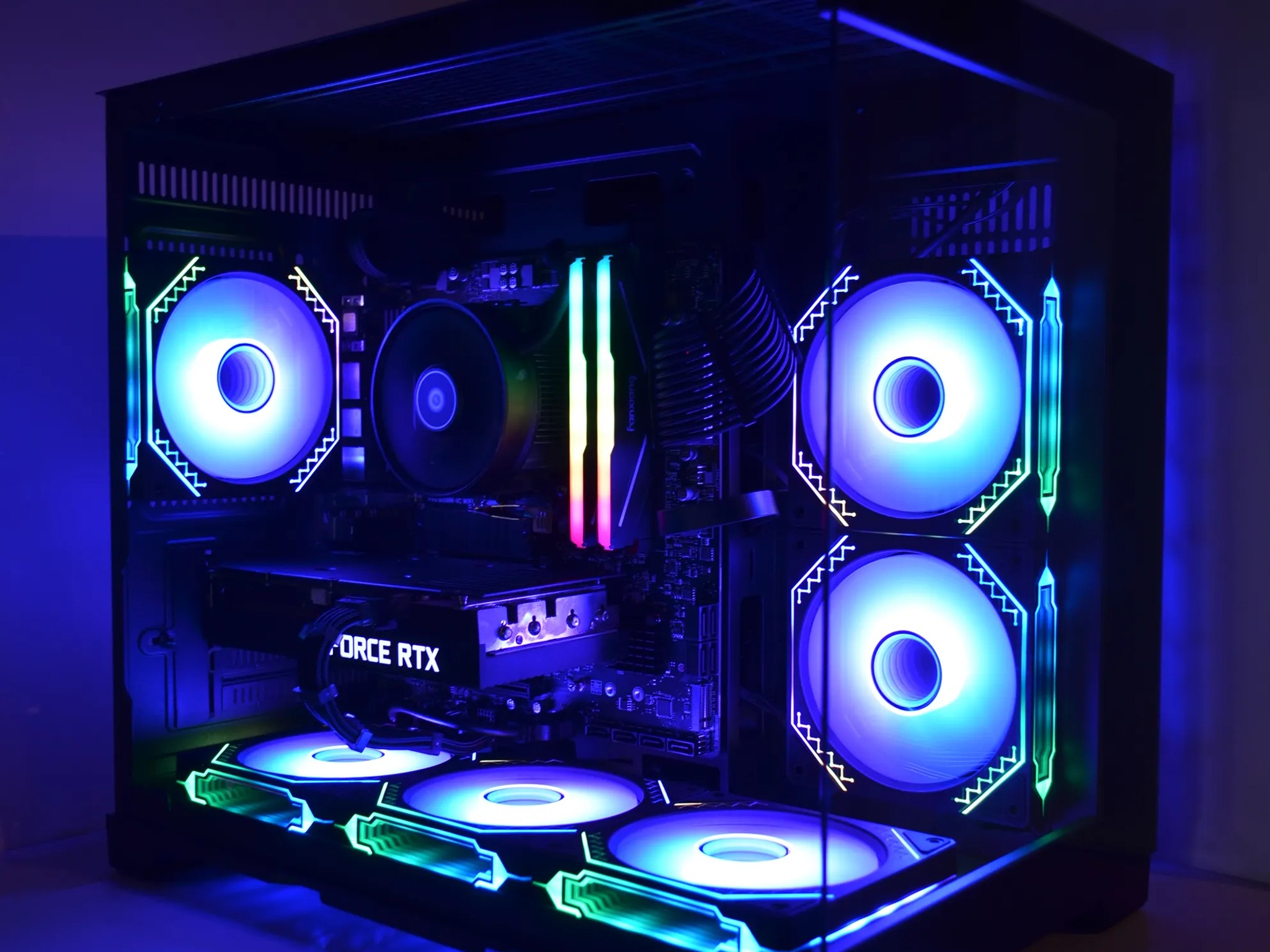 👾Dark knight⚔️ RTX 3060Ti - Ryzen 5 5500 - 1tb NVMe SSd - 16gb 3600Mhz RAM
