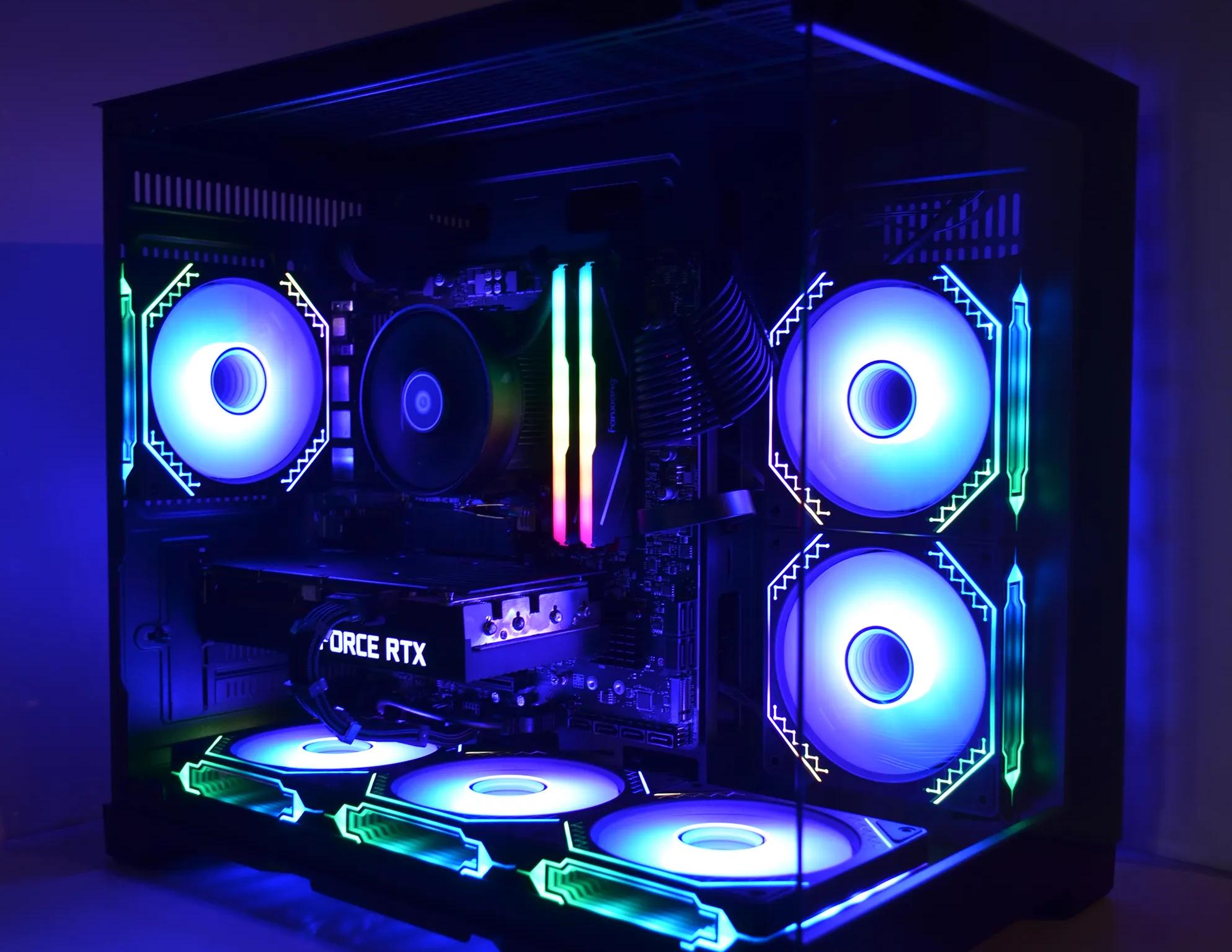 👾Dark knight⚔️ RTX 3060Ti - Ryzen 5 5500 - 1tb NVMe SSd - 16gb 3600Mhz RAM