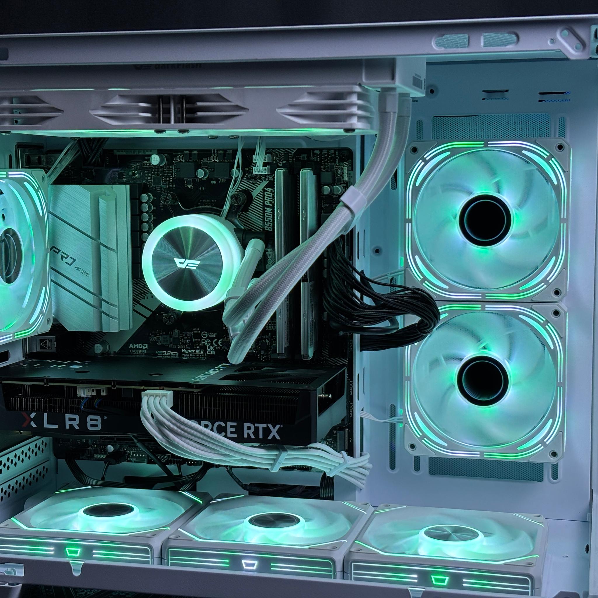 💚Winter Green💚RTX 4060 Ti| Ryzen 5 5600X | 32gb DDR4 | 1 TB M.2 SSD🔥