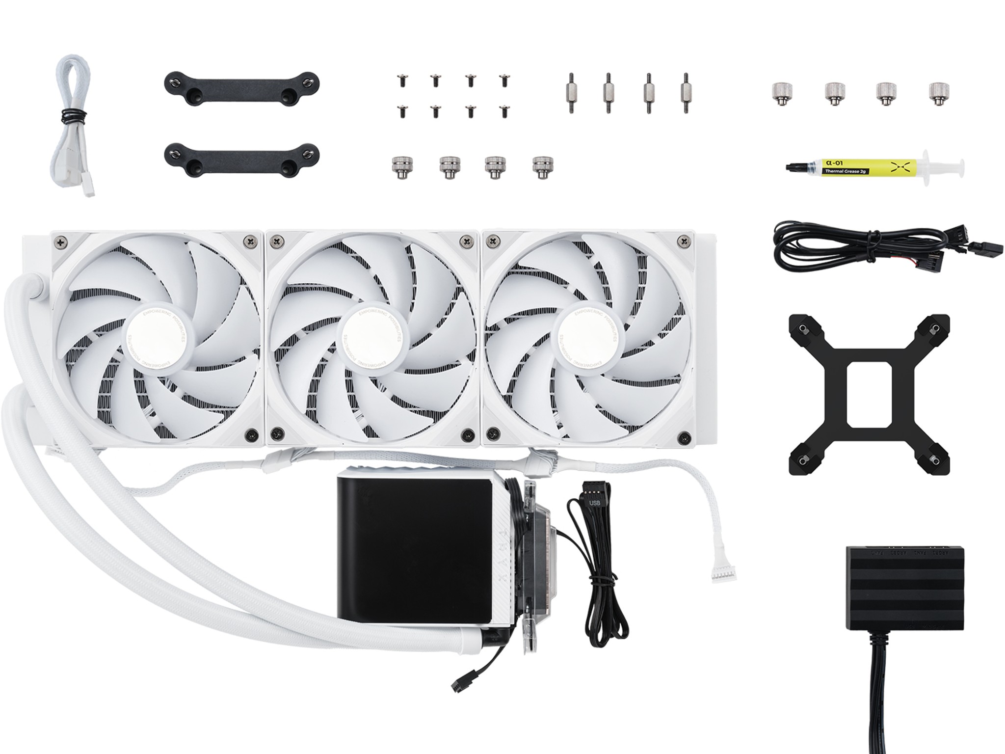 Tryx Panorama 360 ARGB 360mm AIO (White)