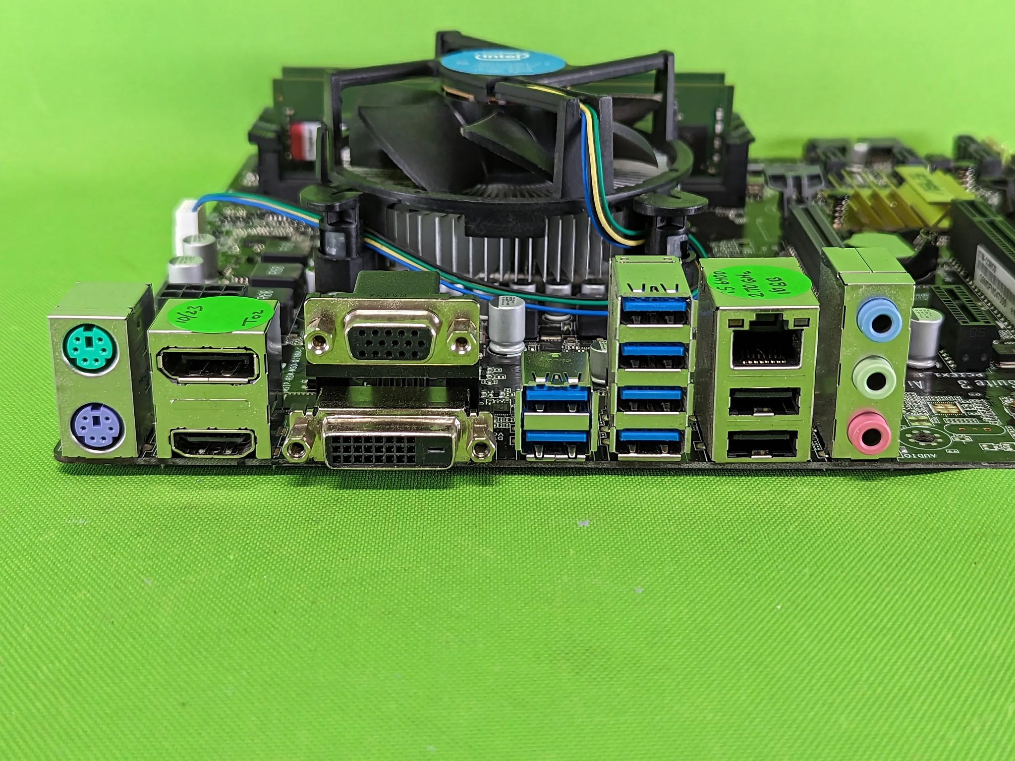 Asus Q170M-C Motherboard Combo + 16GB DDR4 Ram + Intel Core i5-6400 + Cooler