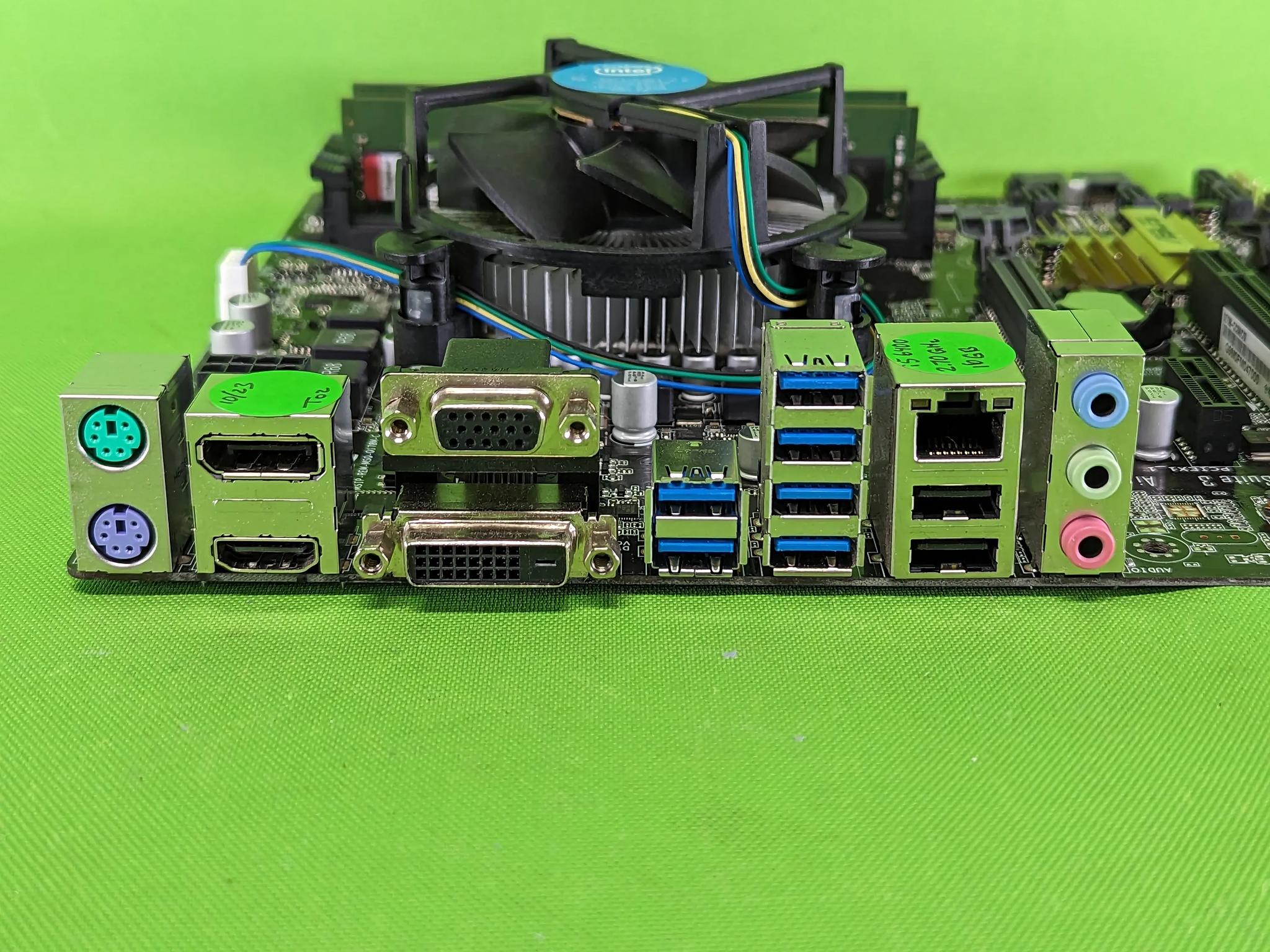 Asus Q170M-C Motherboard Combo + 16GB DDR4 Ram + Intel Core i5-6400 + Cooler