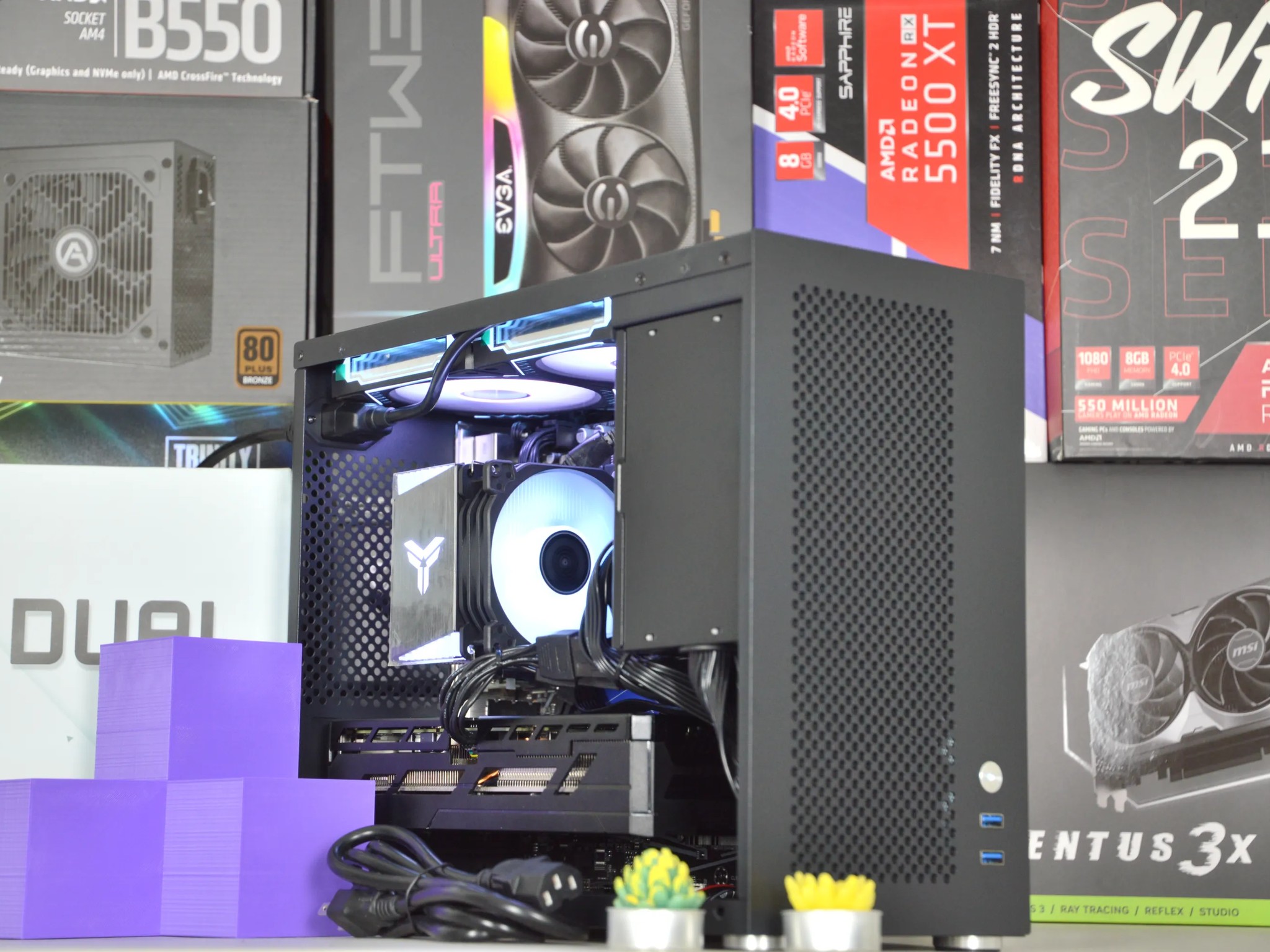 ⬛SFF⬛| RTX 3070 8GB | INTEL I5-10600KF | 32GB DDR4 RAM | 1TB NVME SSD | Box o' Performance |