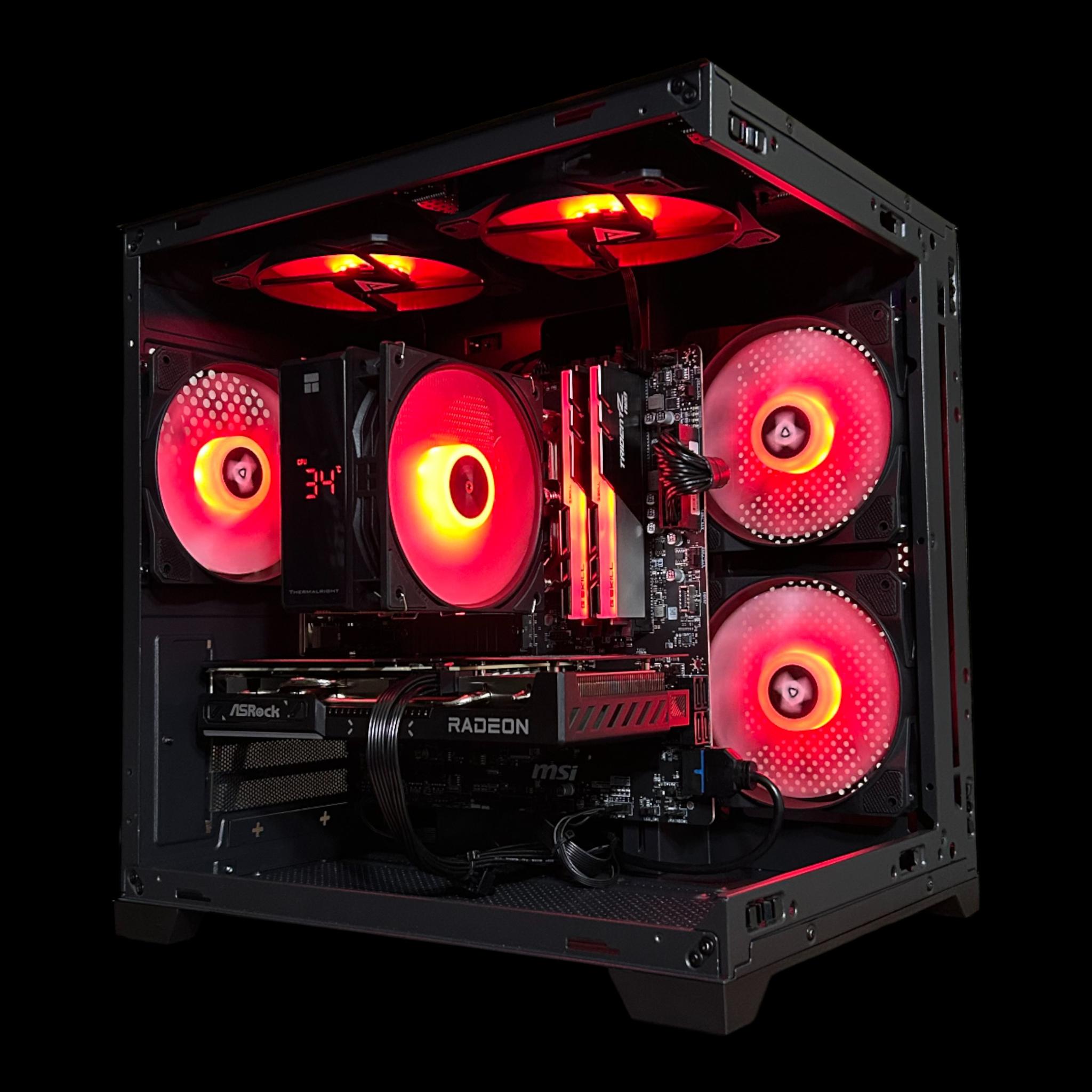 *CYBER MONDAY SALE* RX 9060XT 16GB | Ryzen 7 5700X | 32GB DDR4 | 1TB NVMe | The Mid-Range Beast RX