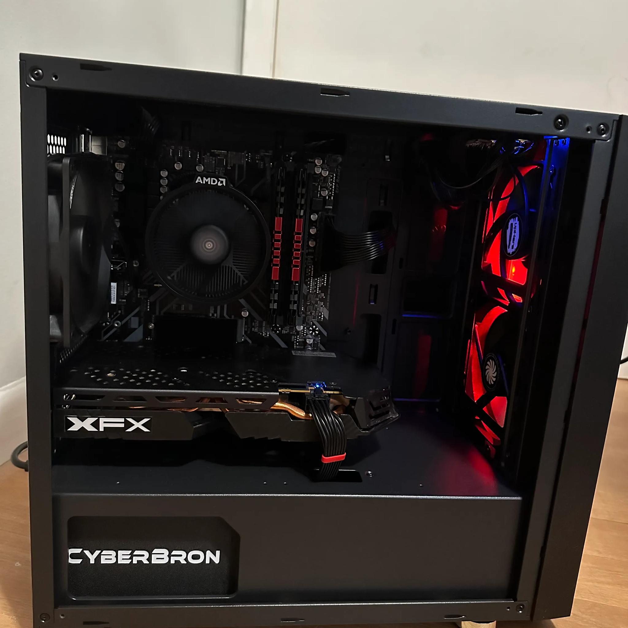 RX 580 8gb Ryzen 5 4500 Value Gaming PC RGB.