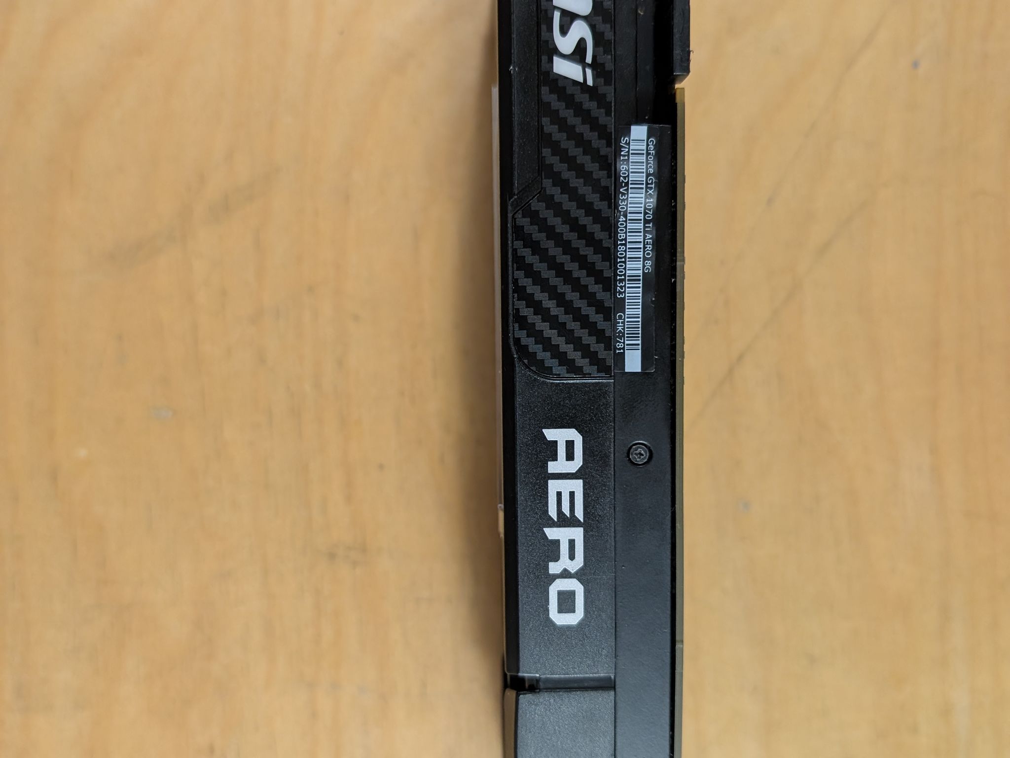 MSI Nvidia GTX 1070 Ti 8GB AERO OC | Jawa