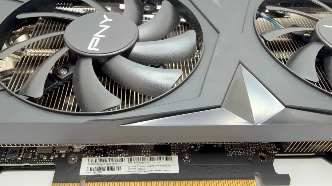 PNY GeForce RTX 4060 Ti 16GB GDDR6 Graphics Card VCG4060T16DFXPB1