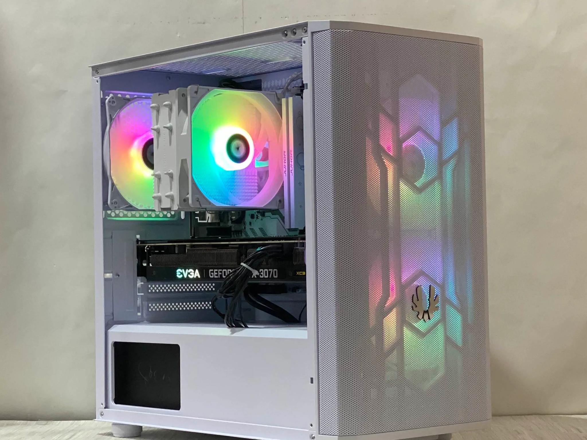 RTX 3070, Ryzen 5 5600, 16GB DDR4, 1TB NVMe SSD, WiFi - Gaming PC