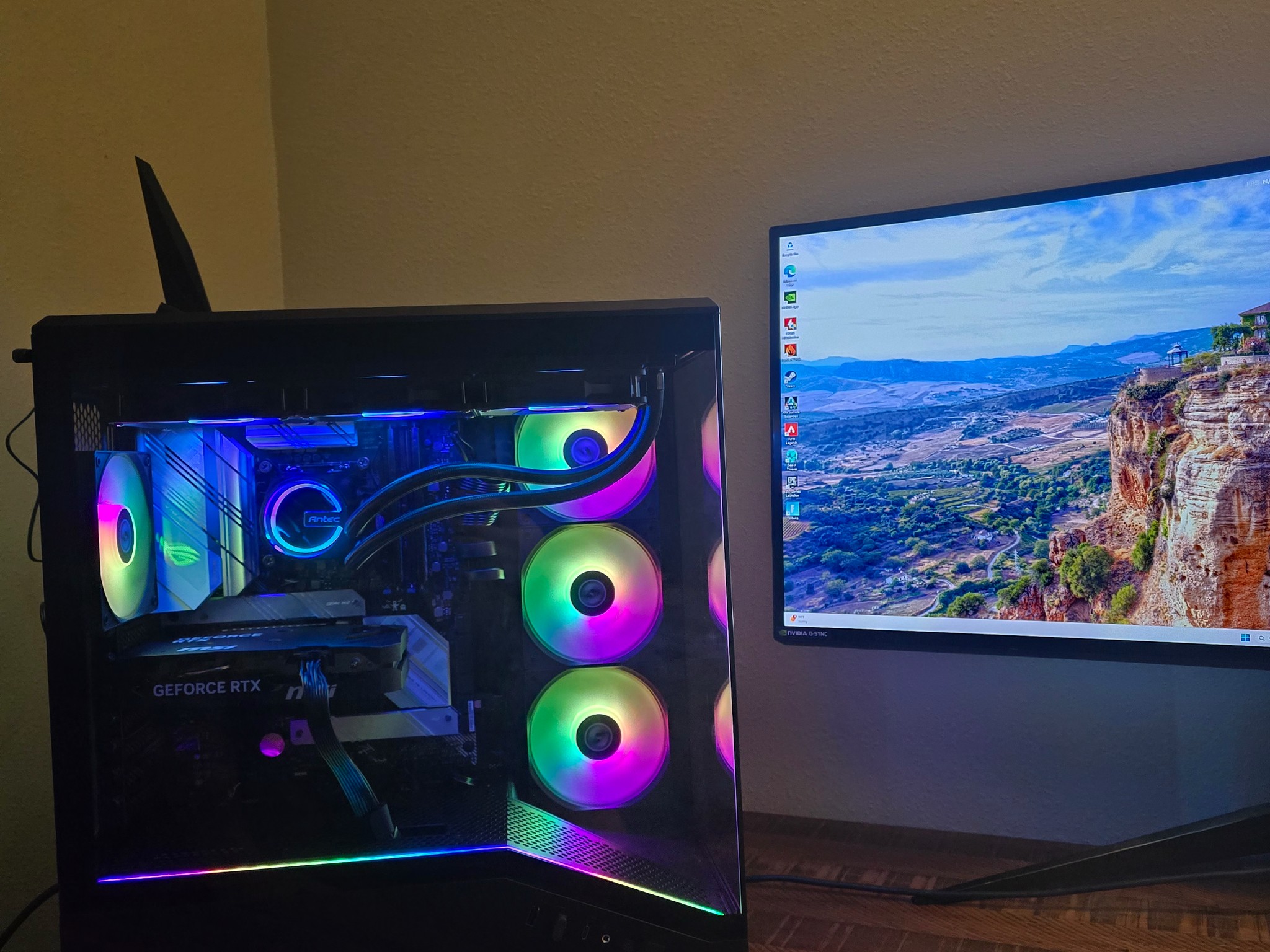 NVIDIA RTX 5050 Gaming PC (i5-11600K / 16GB RAM / 1.3TB STORAGE)
