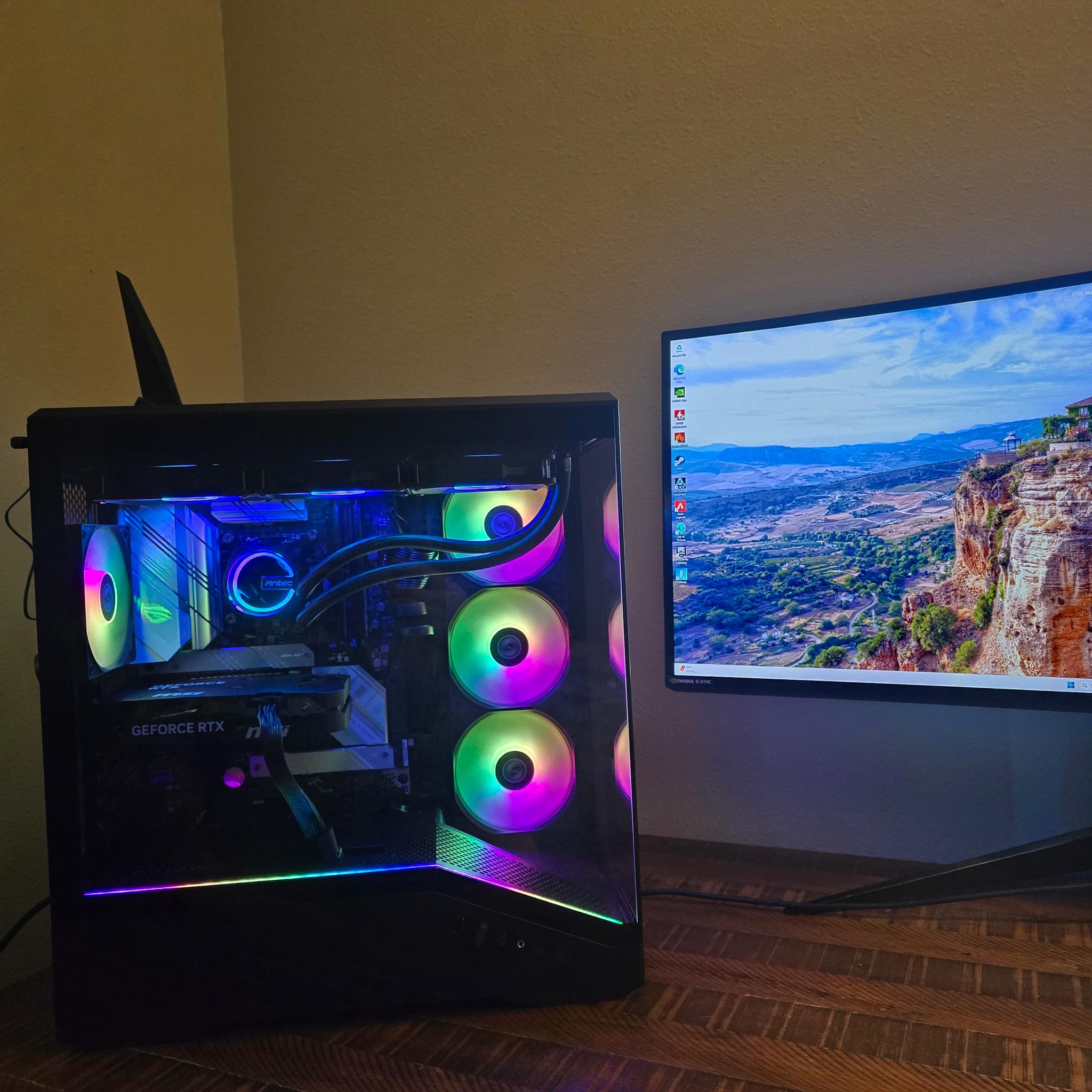 NVIDIA RTX 5050 Gaming PC (i5-11600K / 16GB RAM / 1.3TB STORAGE)