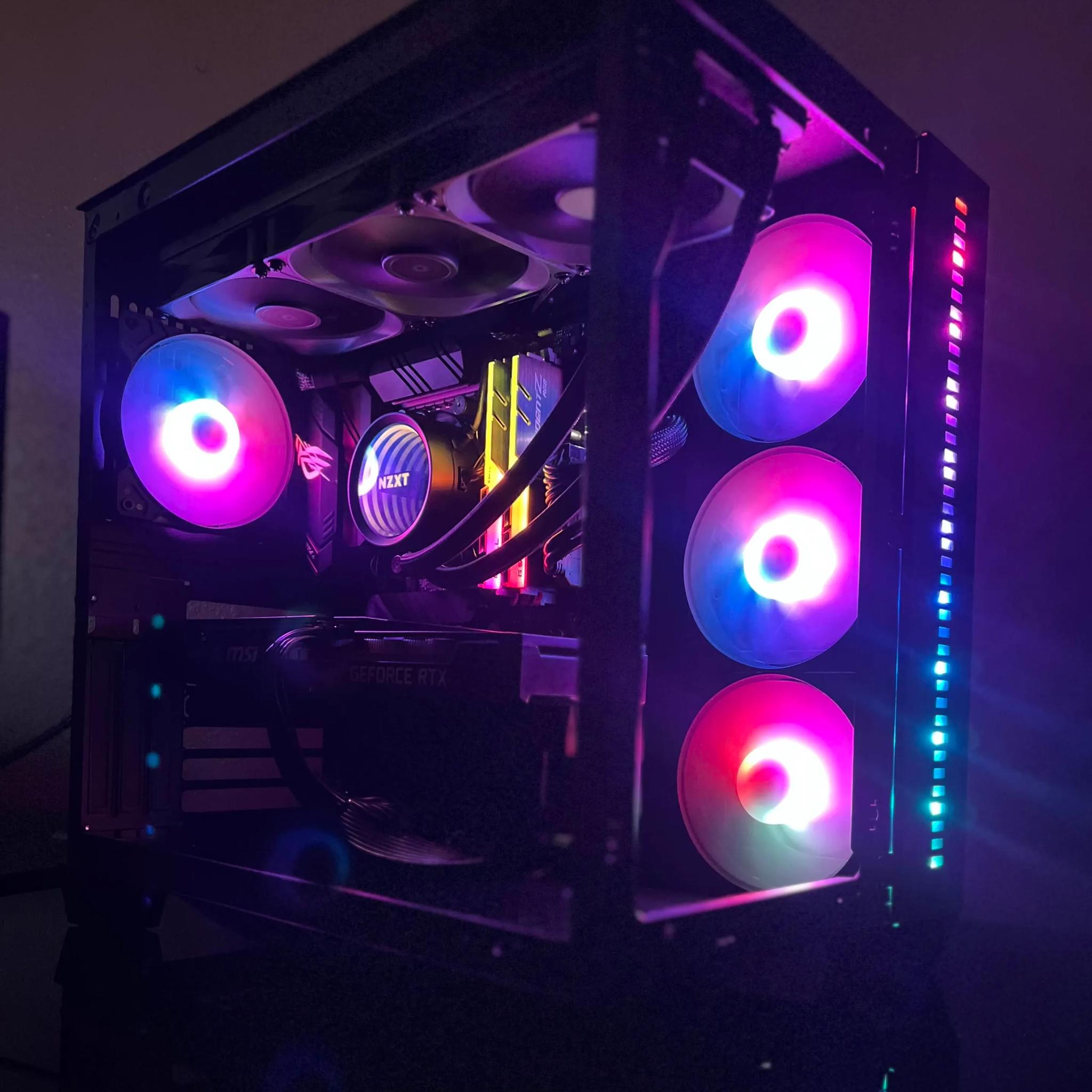 MID END WATER COOLED PC| RYZEN 5 3600XT|RTX 3060TI|1TB M.2|16GB RAM|