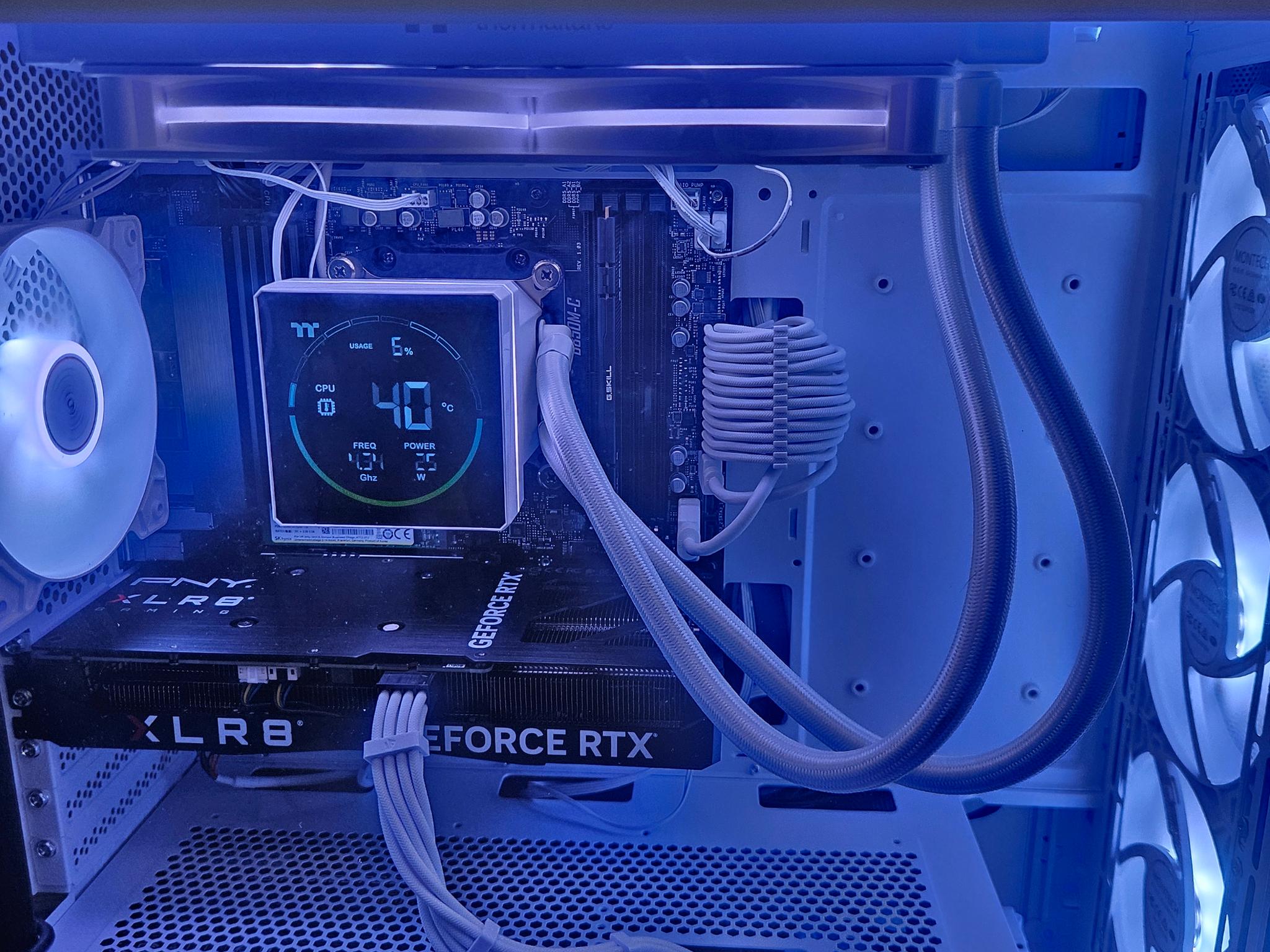 White Panda Gaming PC RTX 4060 Ti OC Ryzen 5 7500X3D 1TB NVMe DDR5 RGB