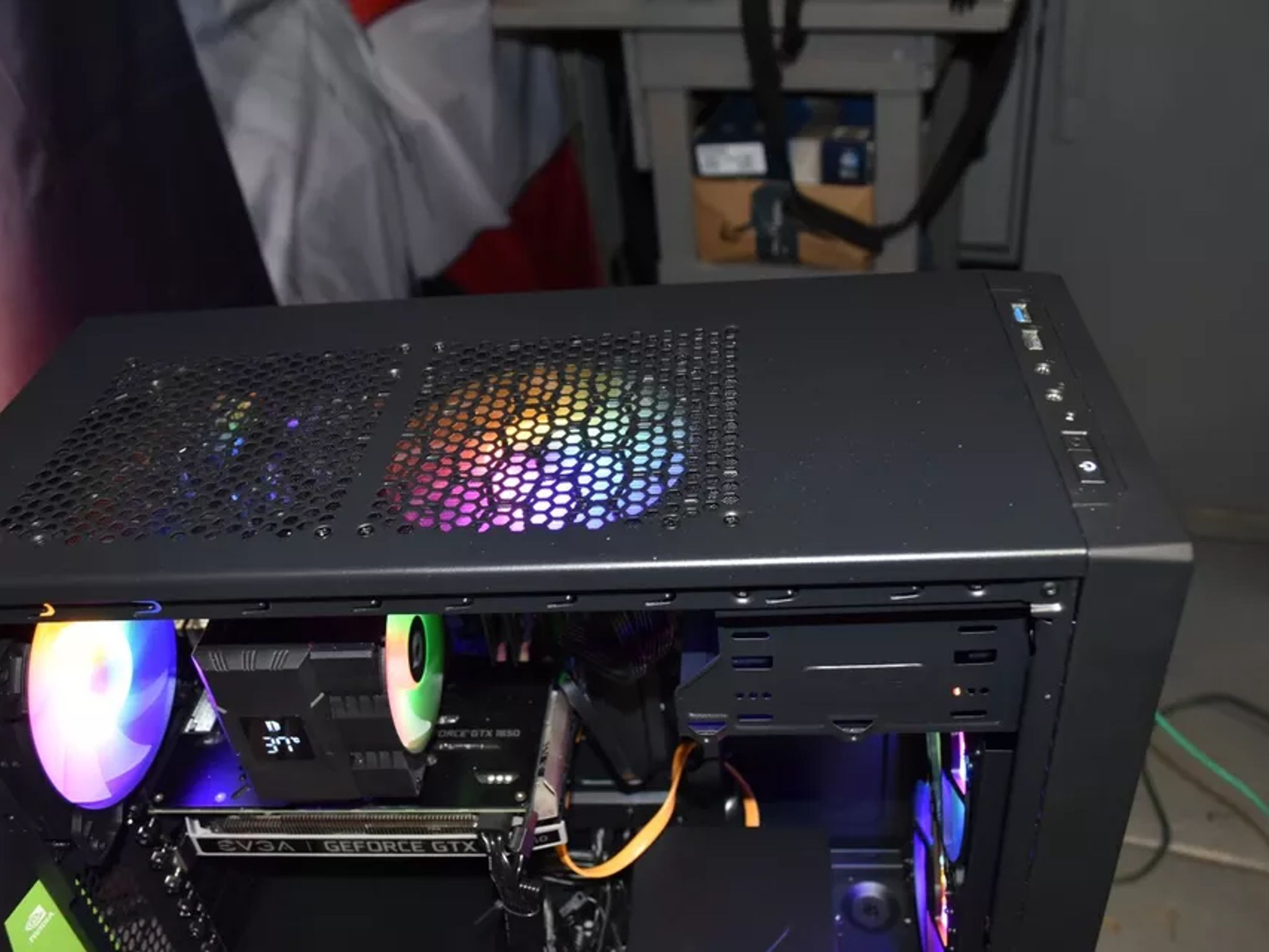 gaming pc Intel Core i7-3.4 GHz.16 GB RAM GPU 1650 PSU 700WTS 480GB SSD+1TB HHD ENTRY LEVEL GAMING