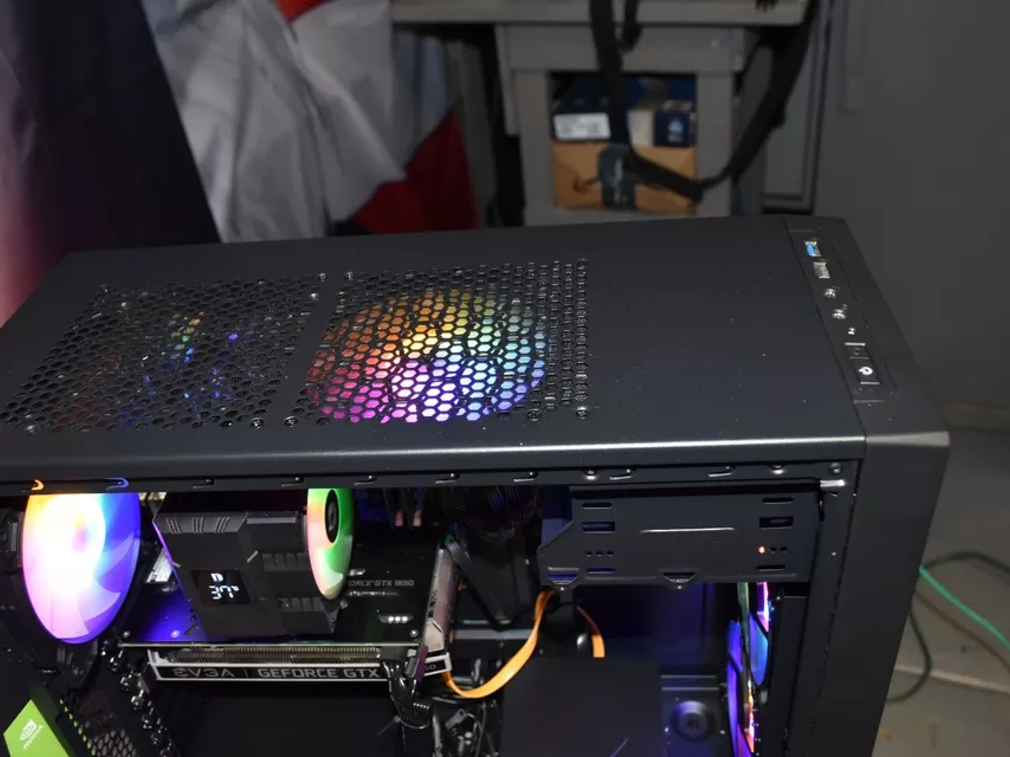 gaming pc Intel Core i7-3.4 GHz.16 GB RAM GPU 1650 PSU 700WTS 480GB SSD+1TB HHD ENTRY LEVEL GAMING