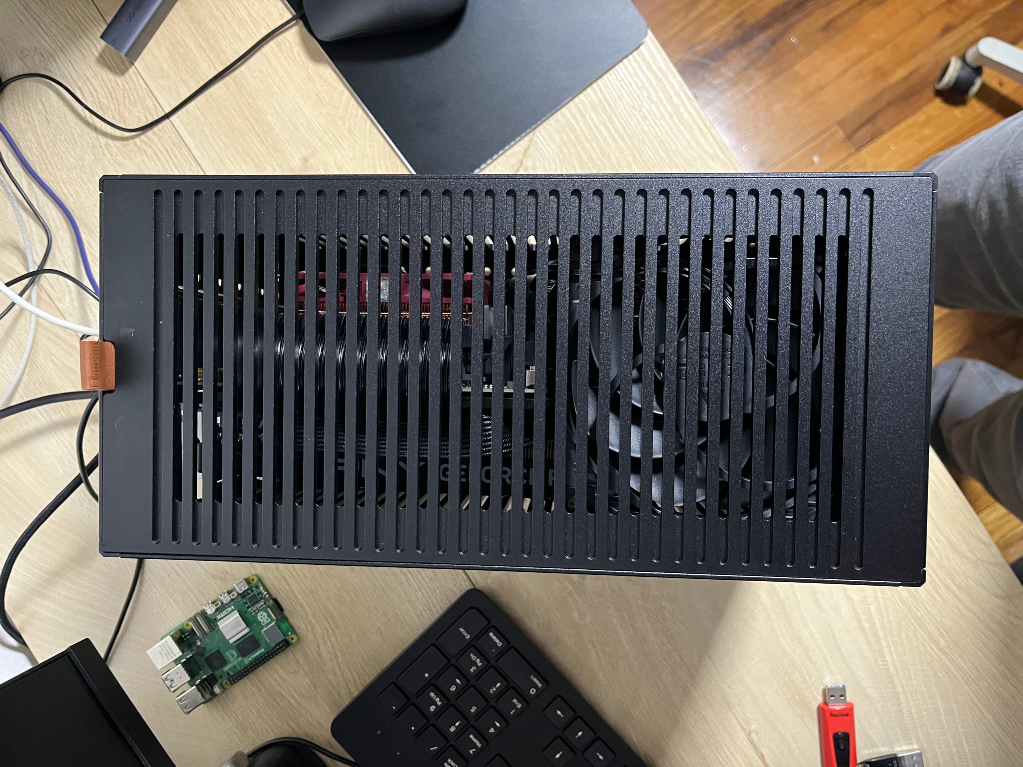 Gaming PC Build Jonsbo T9, RTX 5060 Ti 16gb, Ryzen 7, Crucial Pro 32gb DDR5 Mini ITX *UPDATED MOBO*
