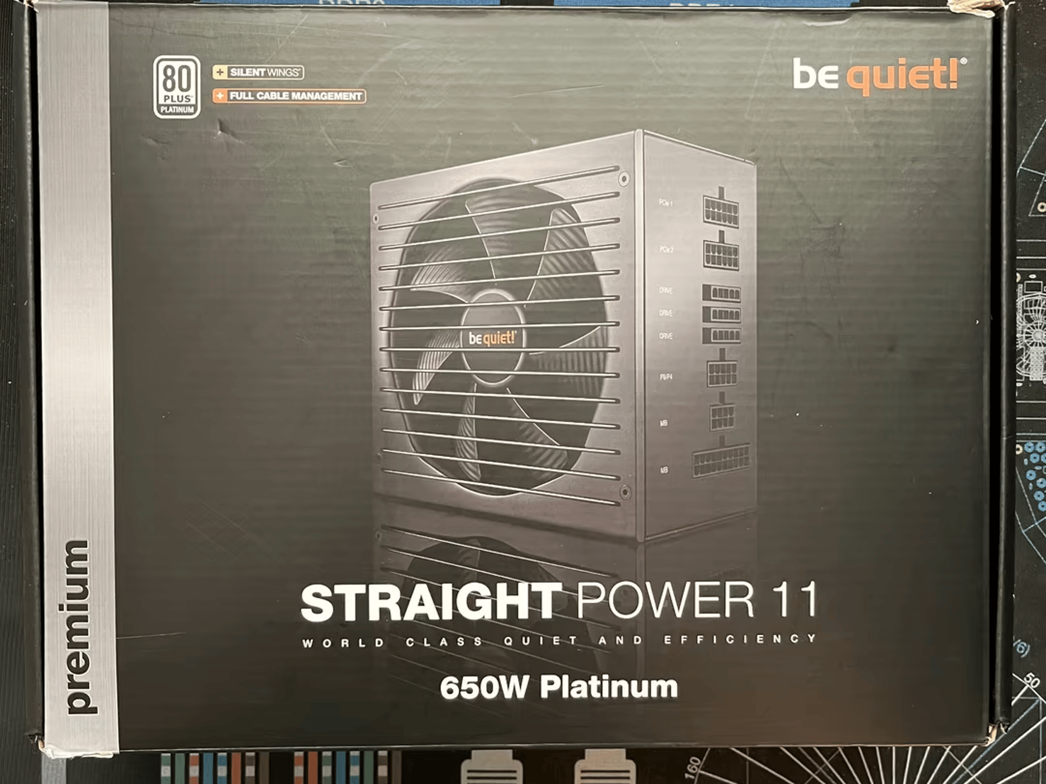 be quiet! Straight Power 11 650W 80+ Platinum - Fully modular