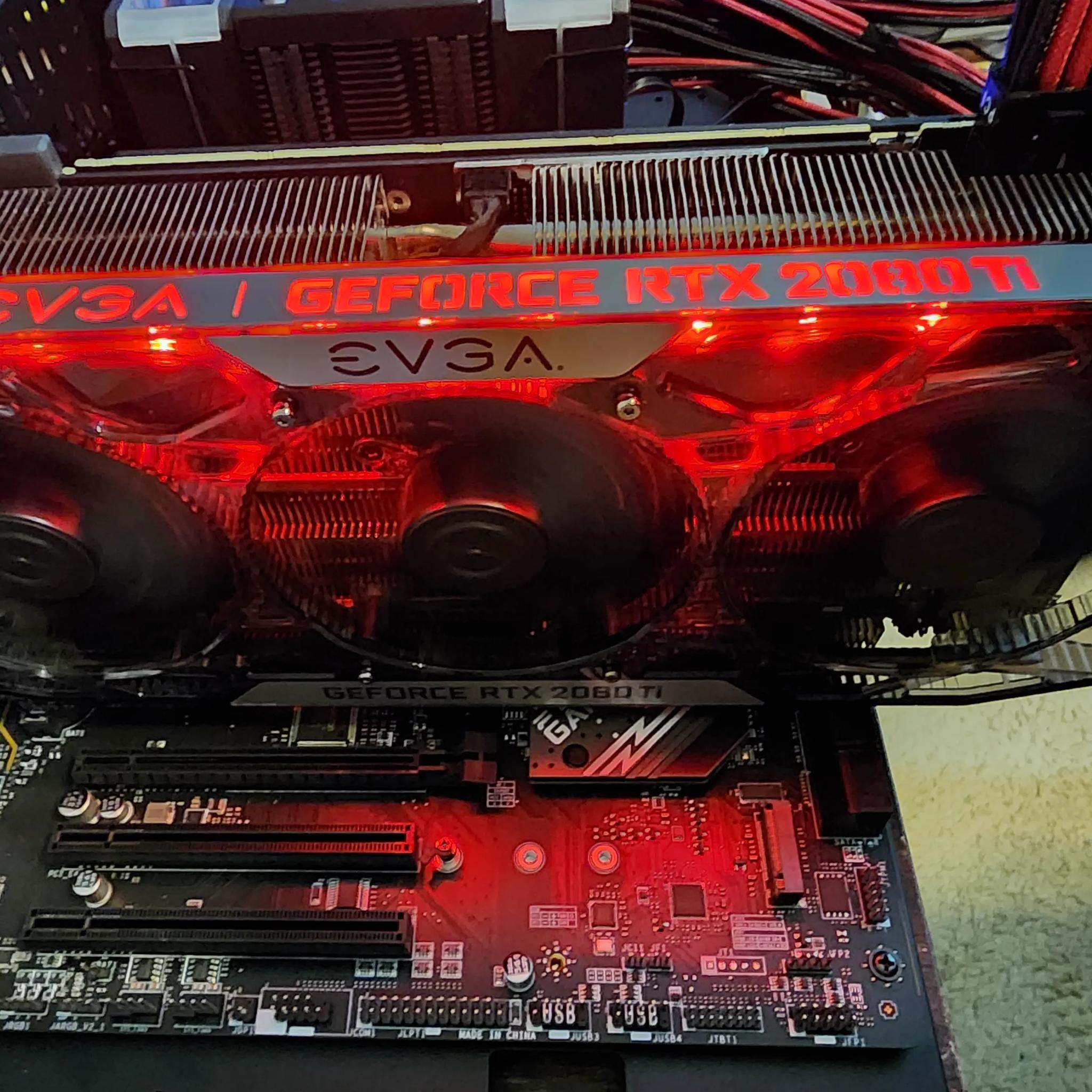 EVGA Nvidia GeForce  RTX  2080 Ti  FTW3 ULTRA GAMING pn 11g-p4-2487-kr with lots of xtras Carbon Kit