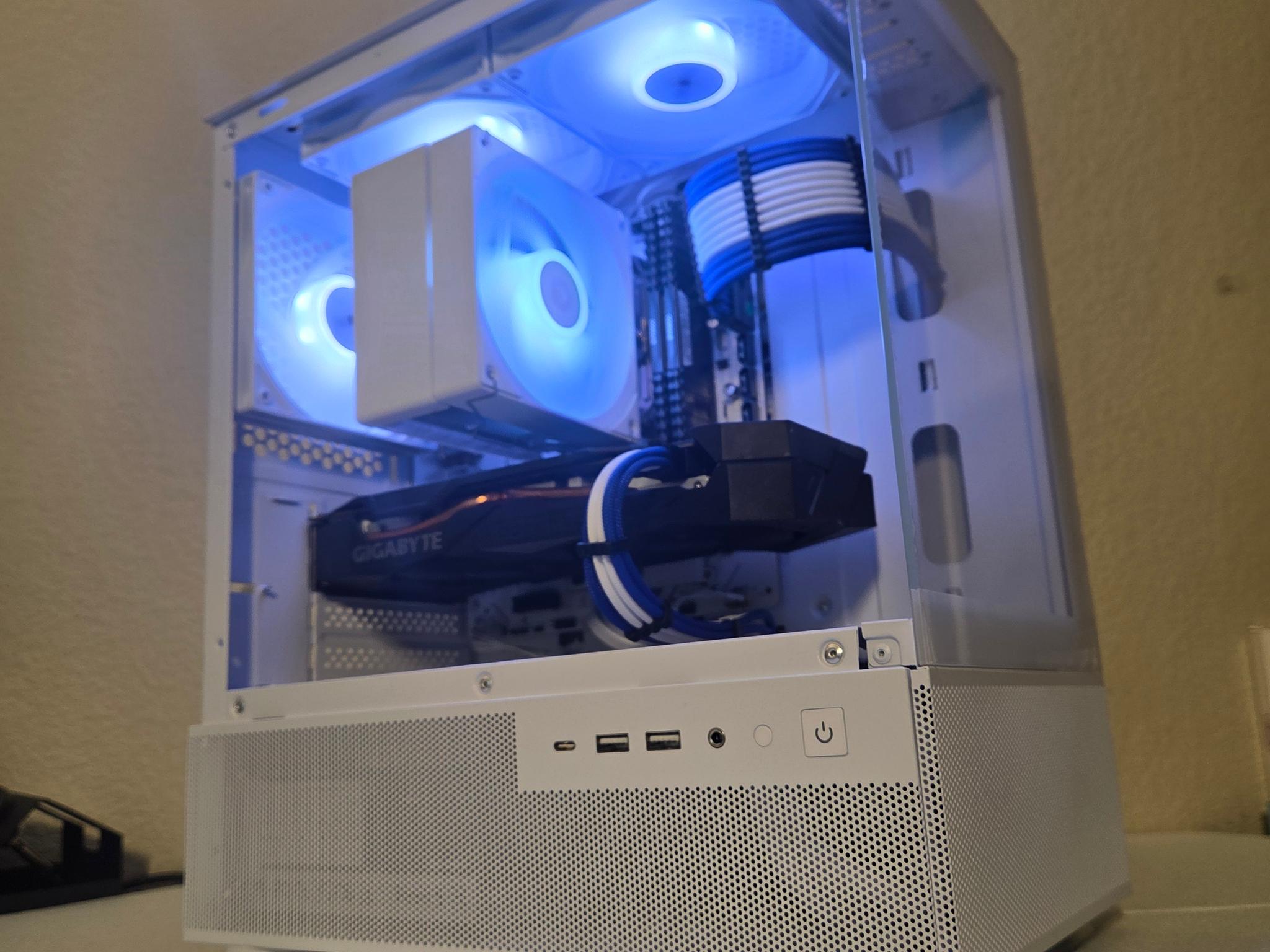 RTX 2070 Gaming PC | Ryzen 5 | 16GB RAM | White RGB Build🖤🤍❄️💙WIFI