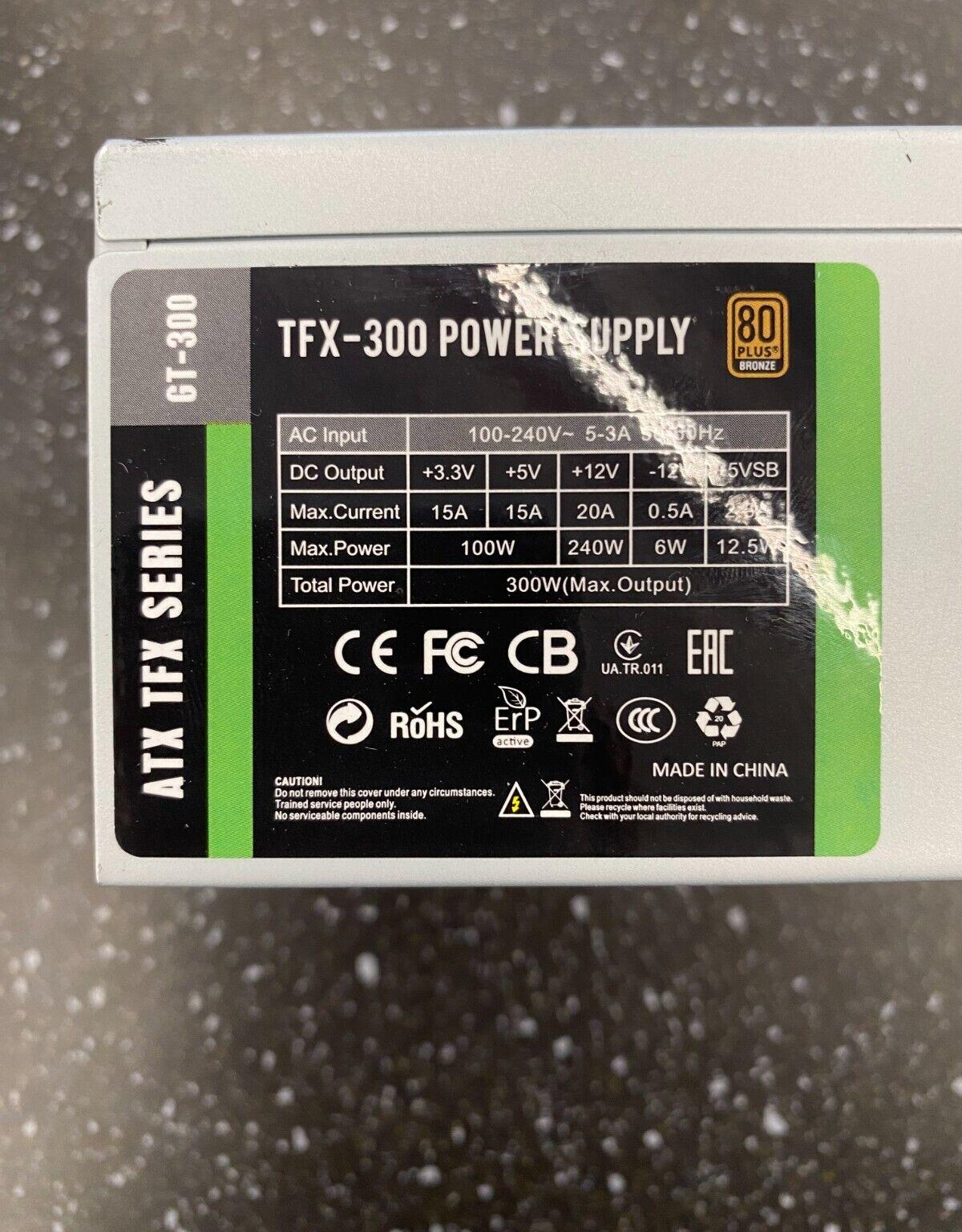 ATX TFX-300 GT-300 300w Power Supply for Dell Optiplex 790 990 3010 7010 9010