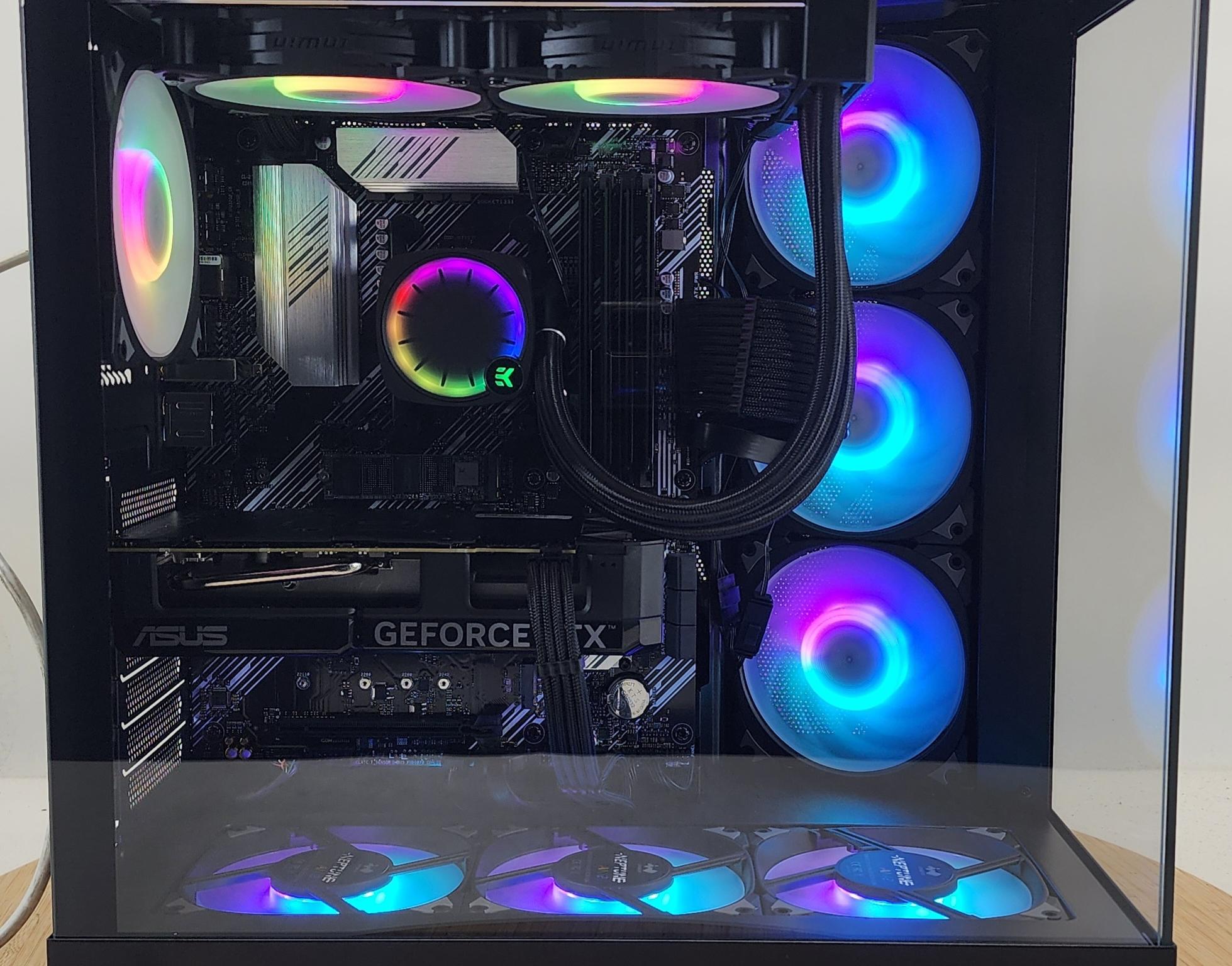 Gaming PC Ryzen 9 5900X 32GB RAM 1TB SSD RTX 4070 12GB Windows 11 Computer