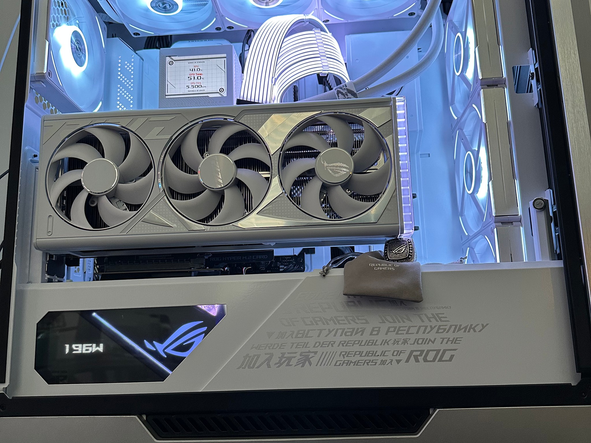 EXTREME WHITE ASUS ROG GAMING PC!! RTX 4090 i9 13900k, 3TB SSD TOP OF THE LINE