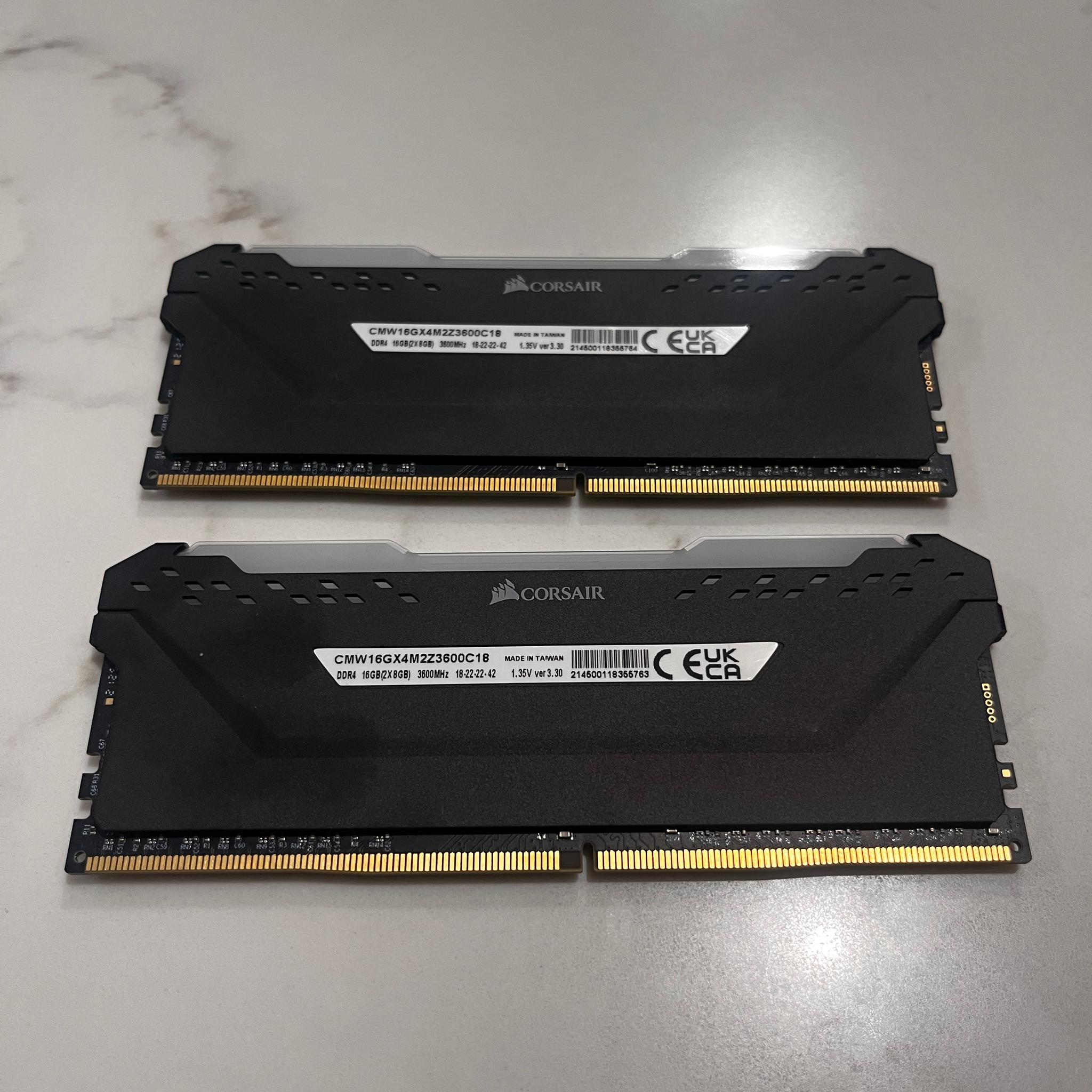 Corsair Vengeance RGB PRO DDR4 RAM 16GB (2x8GB) 3600MHz