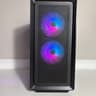 Crimson Valley (V4) Gaming PC - AMD Ryzen 7 2700, RTX 3050, 16GB DDR4, 512GB SSD