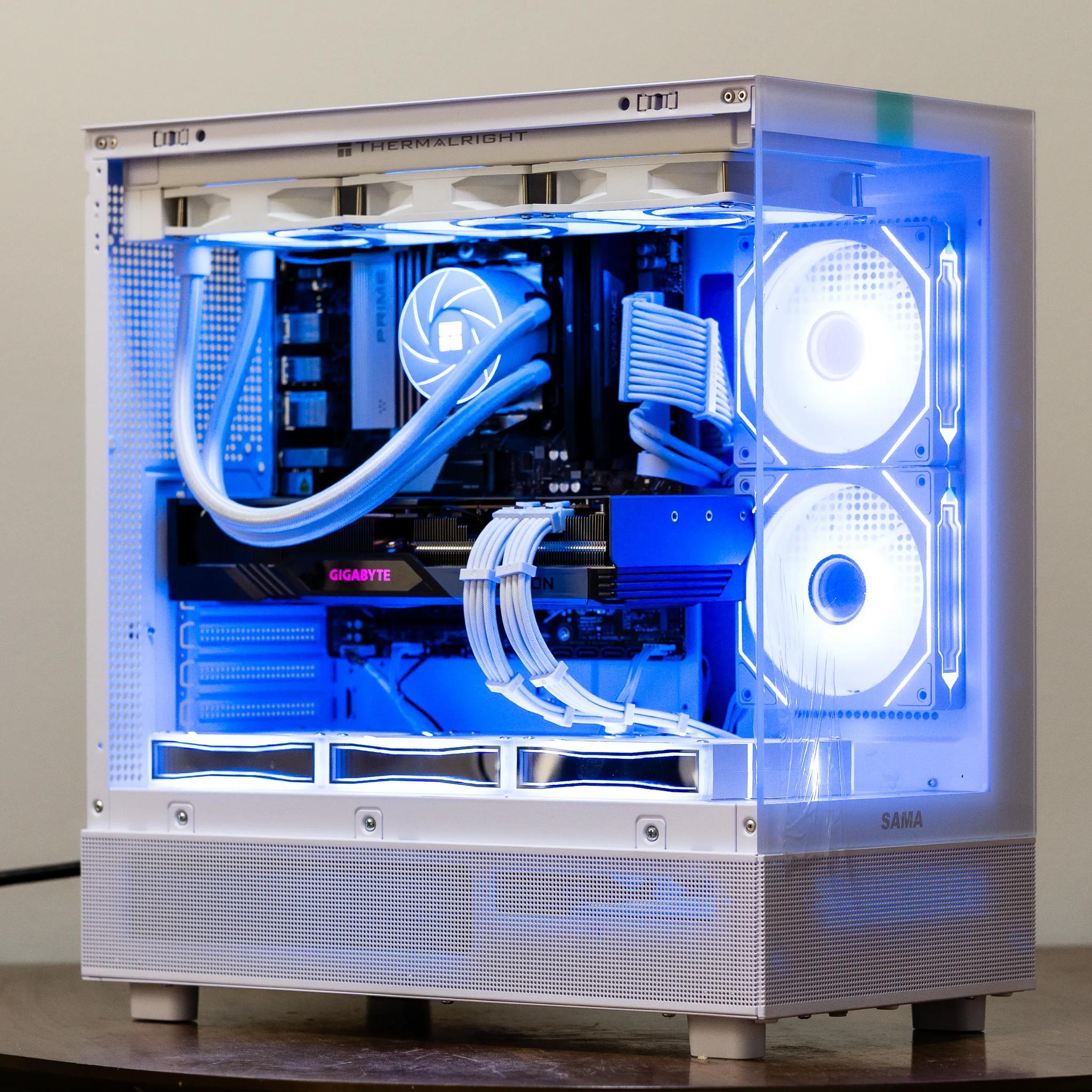 ❄️FROSTBITE❄️ RX 7800XT| Ryzen 5 7500F| AM5| 32GB DDR5| 1TB M.2| WiFi| 1440p/4K Streaming & Gaming