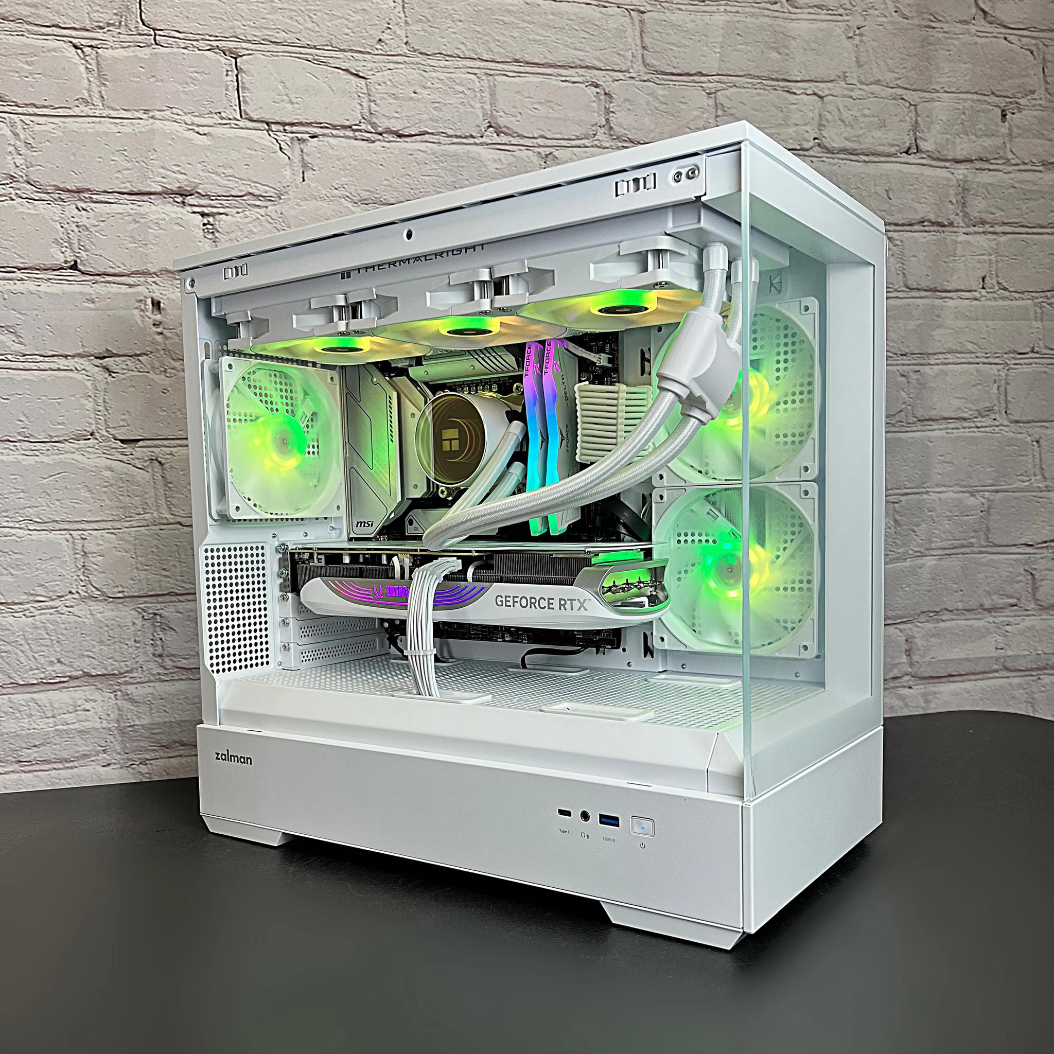 Intel i7 13700KF RTX 4070 TI 32GB DDR5 RAM 2TB M.2 WIFI 6E/Bluetooth Win 11 Pro Gaming PC