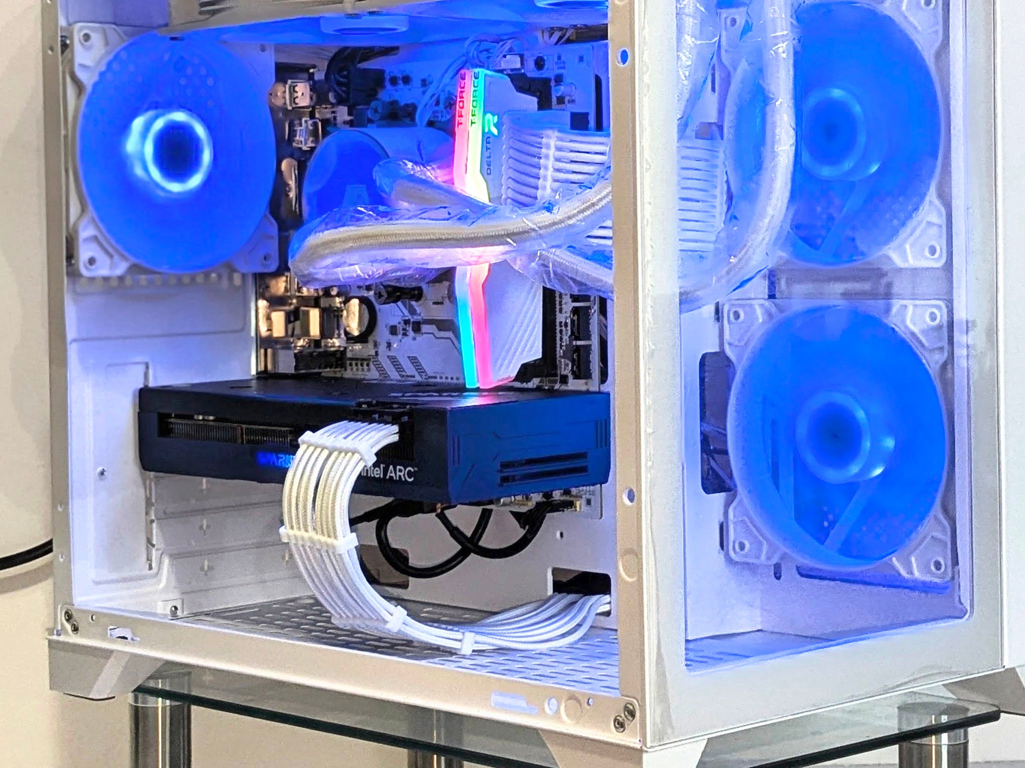⚪🔵Intel ARC 1080p/1440p Gaming PC⚪Ryzen 5⚪Intel ARC A750⚪16GB DDR4 RAM⚪1TB SSD/HDD⚪ Windows 11 Pro