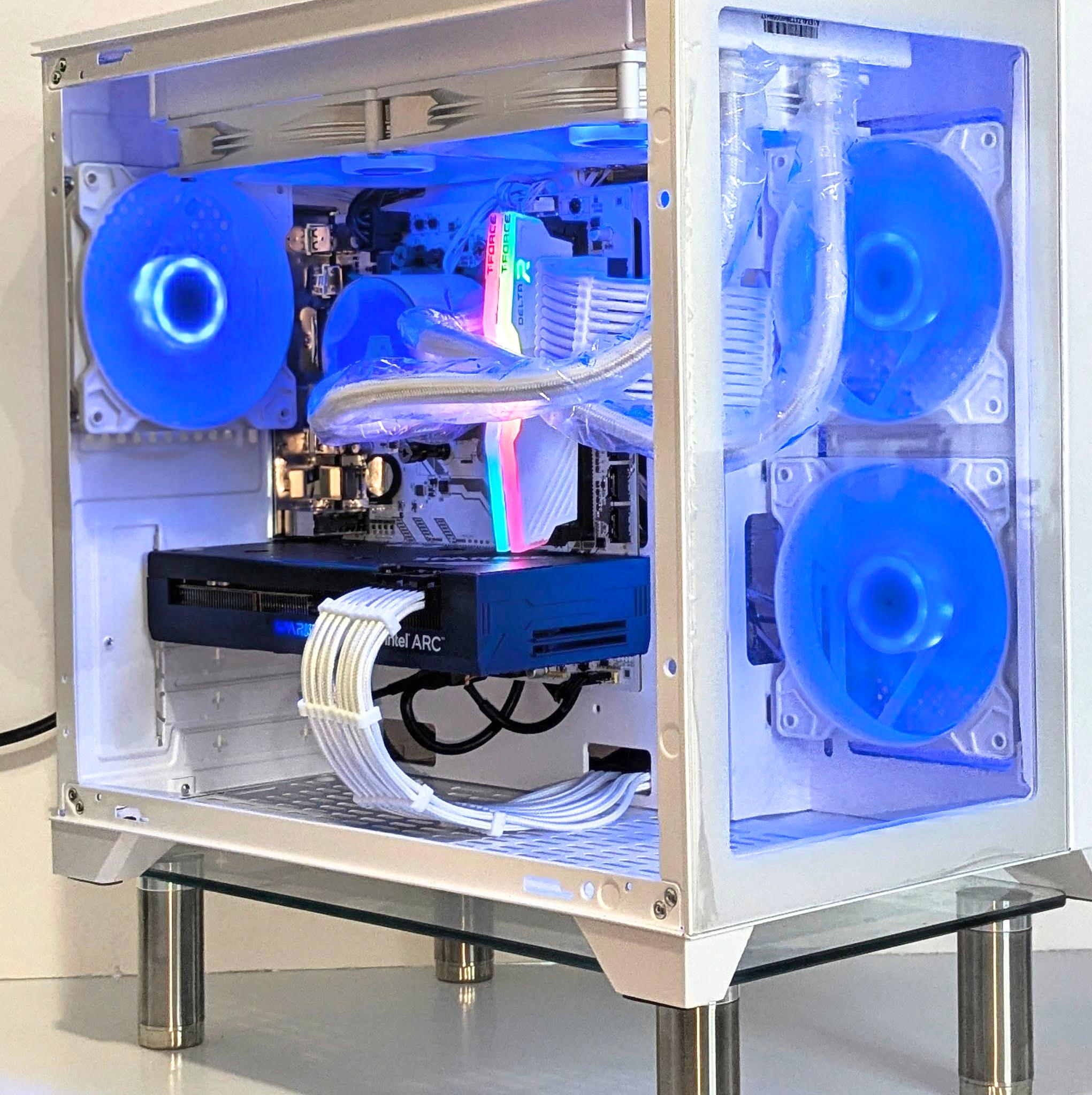 ⚪🔵Intel ARC 1080p/1440p Gaming PC⚪Ryzen 5⚪Intel ARC A750⚪16GB DDR4 RAM⚪1TB SSD/HDD⚪ Windows 11 Pro