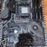 ASUS TUF x570-PLUS (WI-FI) AND Ryzen 7 3700X, 16gb RAM, 256GB M.2 (with Win 10 installed)