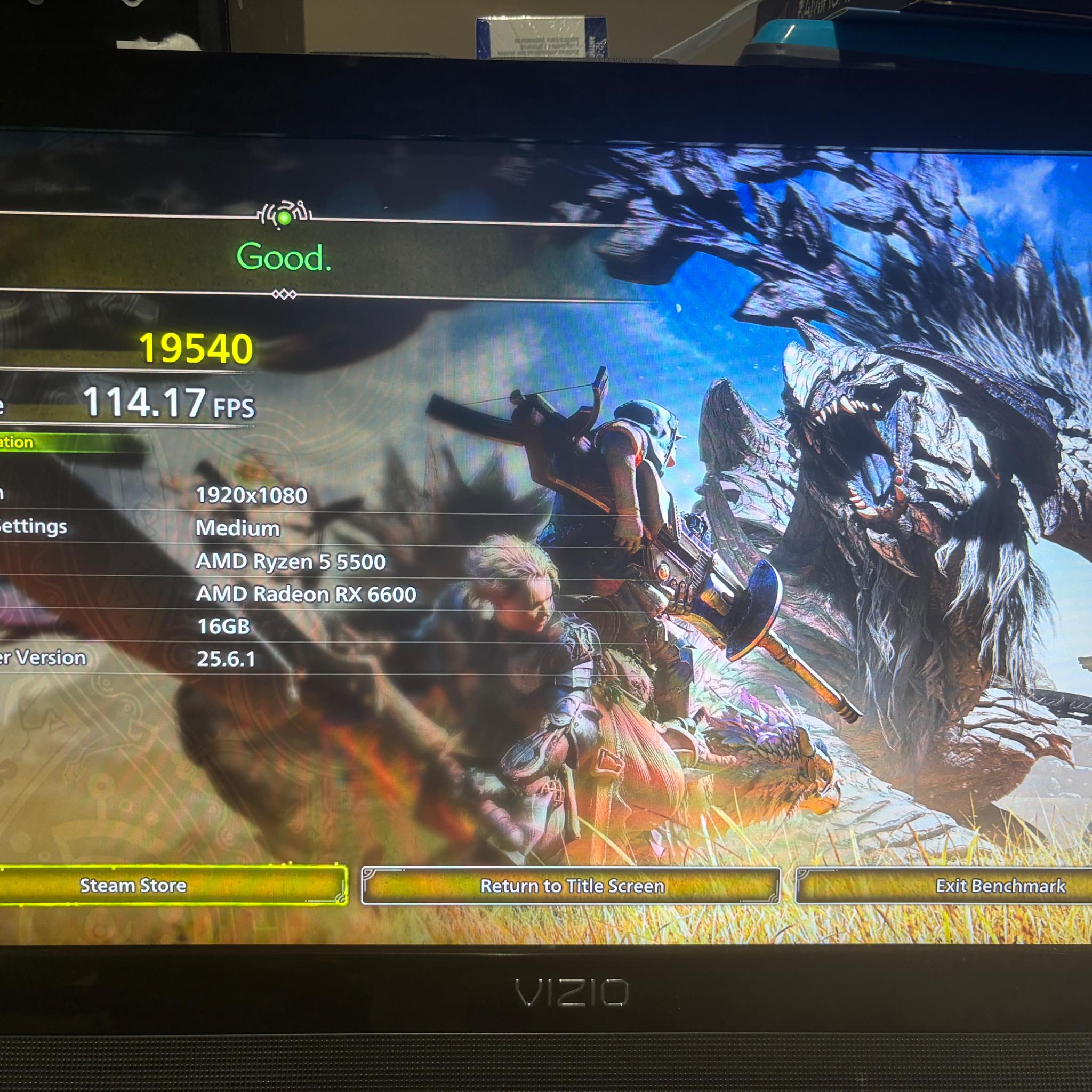 Gaming PC Ryzen 5 5500 RX 6600 16GB DDR4