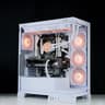 ❄️🧊💎- Whiteout 1440P Gaming PC | RTX 4070, Ryzen 7 5700X, 32GB RAM, 960GB SSD ❄️🧊💎