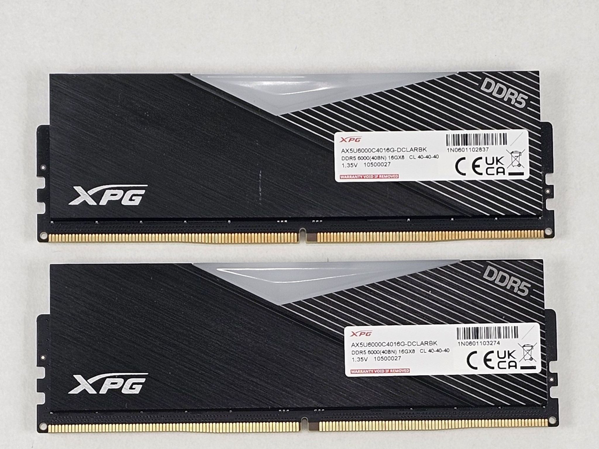 32GB DDR5 (2x16GB) CL40 6000MT/s ADATA XPG