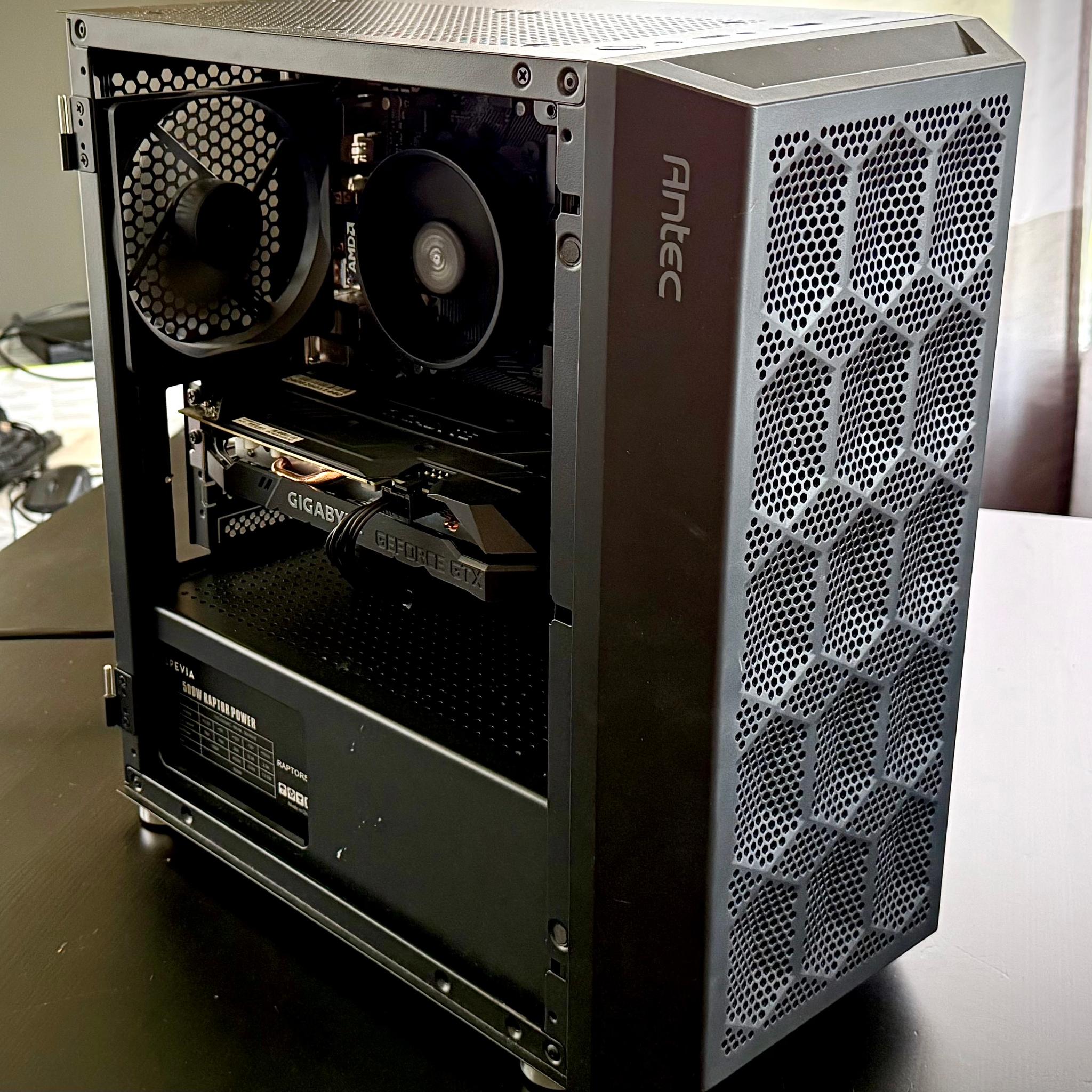 1080p Starter Gaming PC | GTX 1660 | Ryzen 5 4500 | 16GB RAM | 512GB SSD | Win 11 Pro