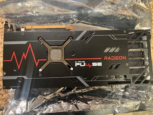 Sapphire Technology AMD Radeon RX 6800 XT PULSE Overclocked Triple-Fan 16GB GDDR6 PCIe 4.0 Card