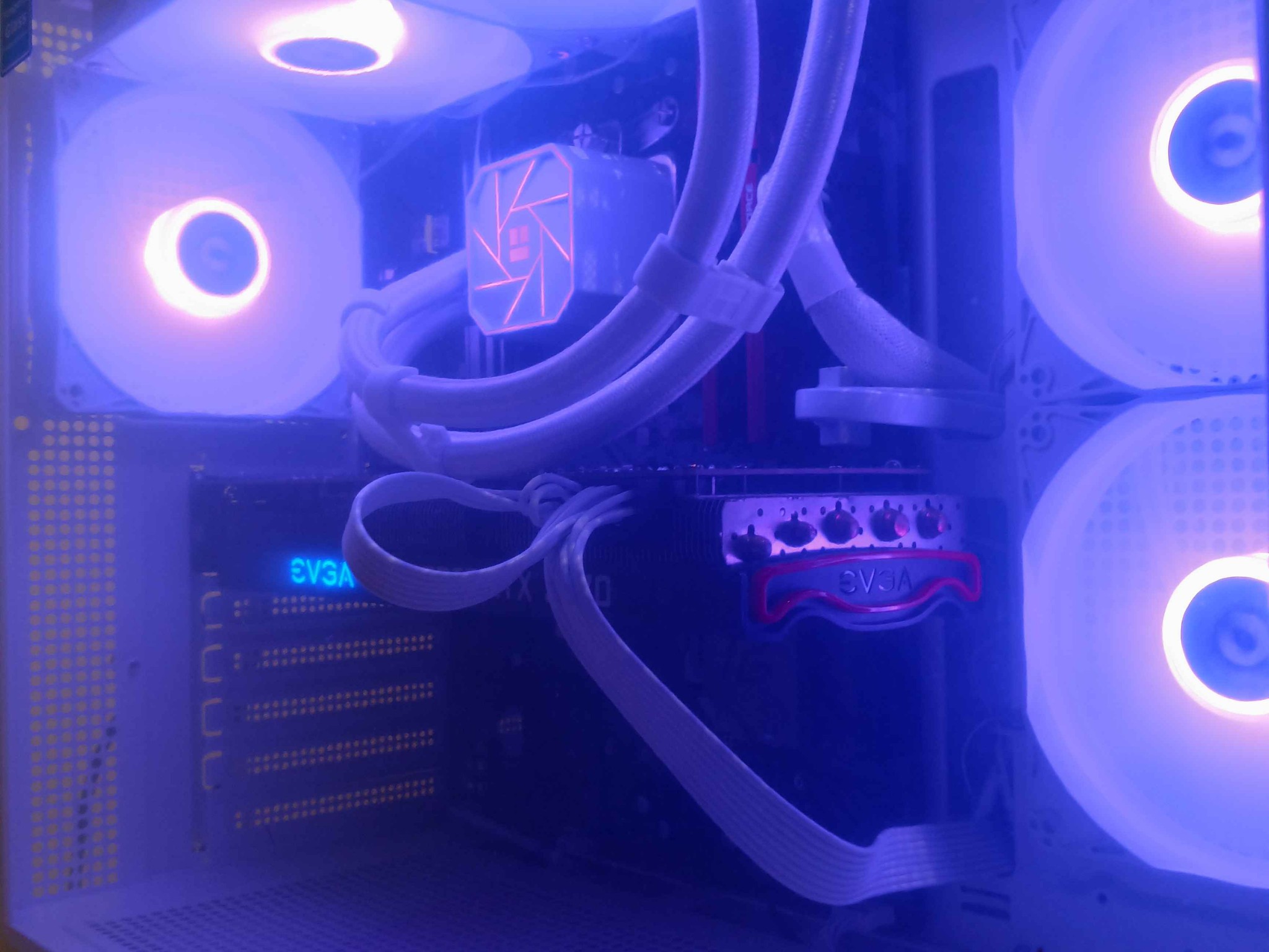 GeForce RTX 3070 White Custom Gaming PC - Ryzen 5 5500
