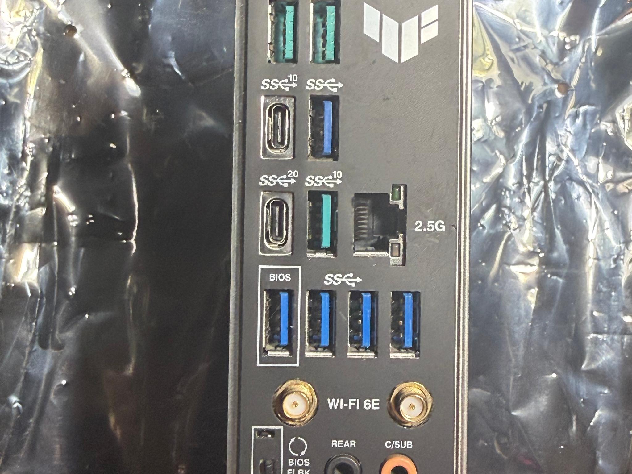 ASUS TUF Gaming X670E-PLUS WiFi AM5 ATX Motherboard – Tested, Working