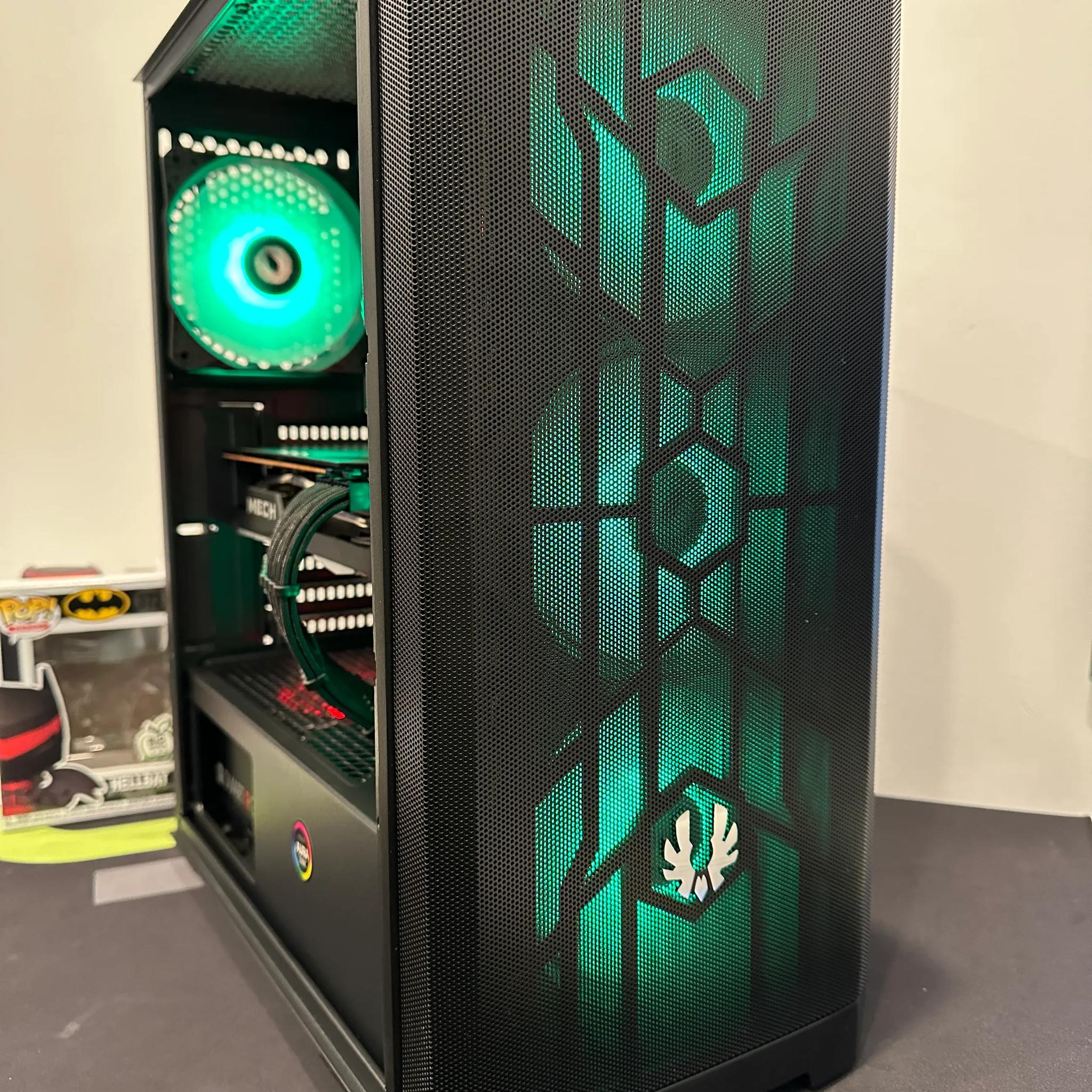 🦇🔴HellBat 🦇🔴||Gaming PC-Ryzen 5 5600 6-Core -AMD RX 6750 XT 8GB-1TB NVME SSD-16GB DDR4 RAM