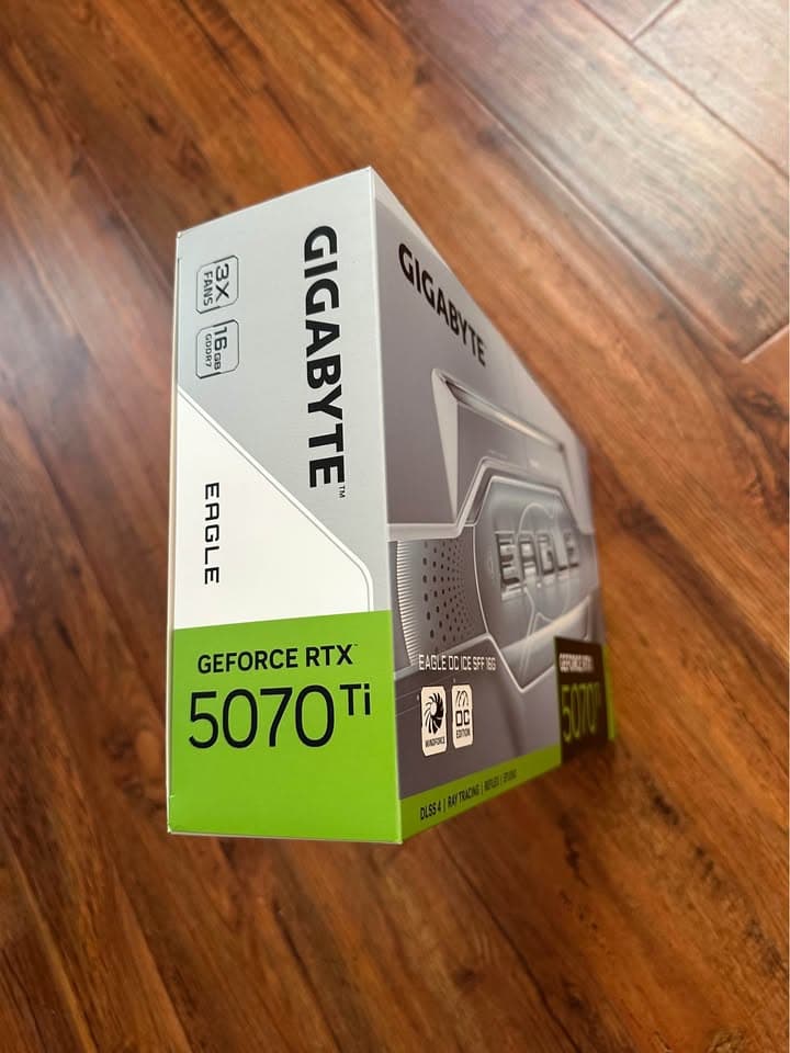 BNIB GIGABYTE Eagle OC ICE GeForce RTX 5070 Ti 16GB GDDR7