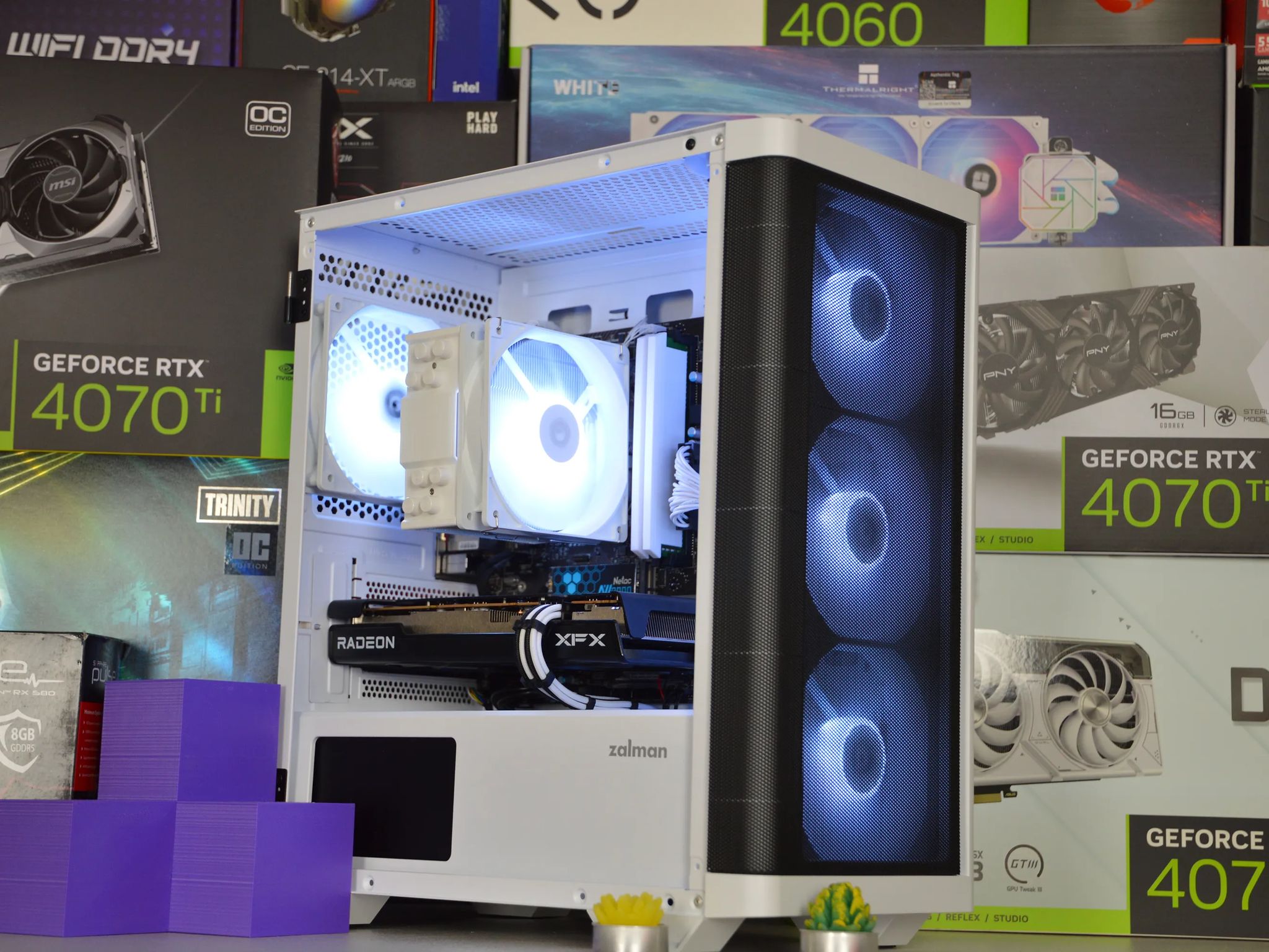 ❄️❄️| RX 6650XT 8GB | RYZEN 5 3600 | 16GB DDR4 RAM | 1TB NVME SSD | Icy Snow |