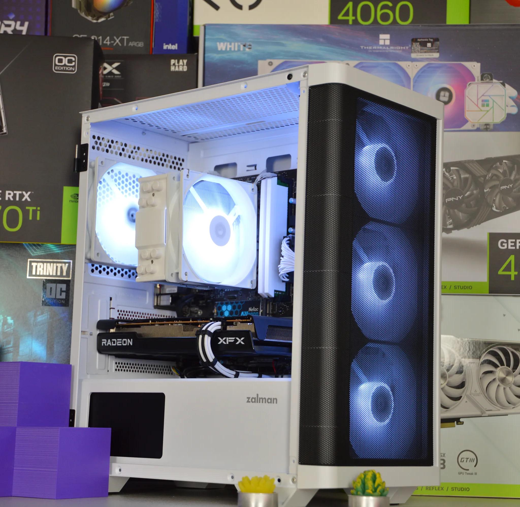 ❄️❄️| RX 6650XT 8GB | RYZEN 5 3600 | 16GB DDR4 RAM | 1TB NVME SSD | Icy Snow |