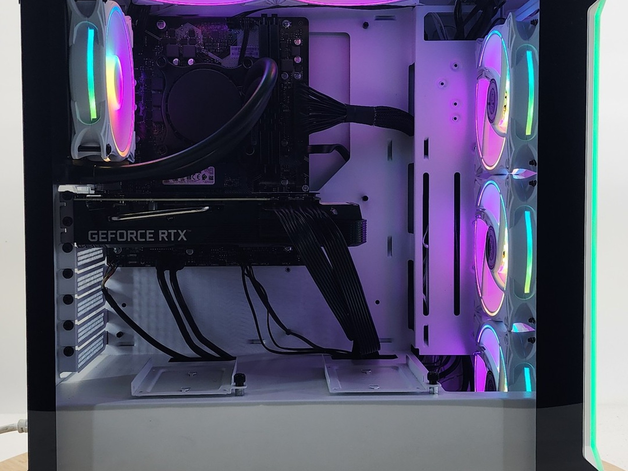 Gaming PC i7-11700F 16GB RAM 256GB SSD + 1TB HDD RTX 3060 Ti 8GB Win11 Computer