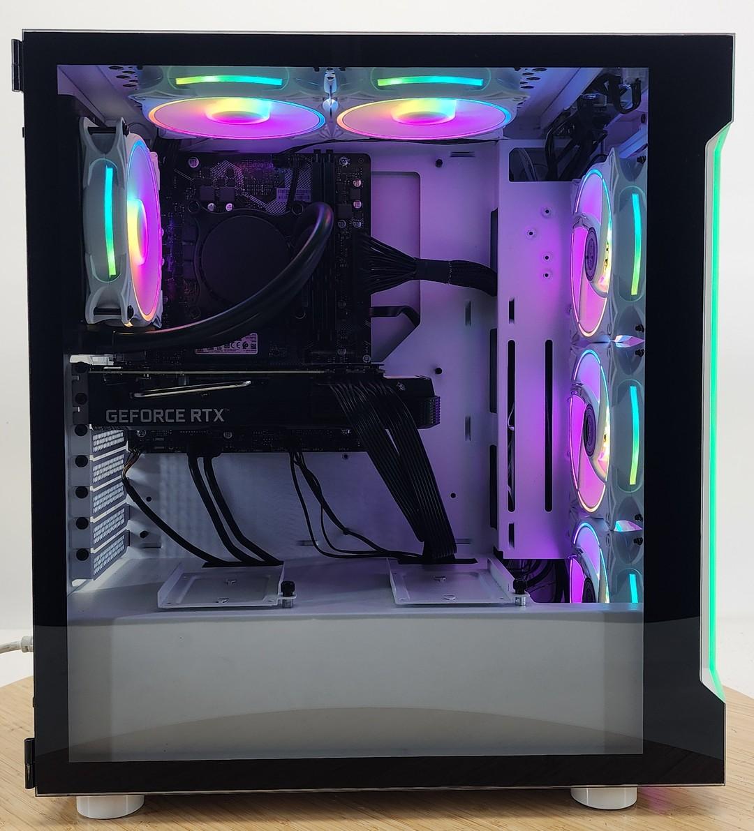 Gaming PC i7-11700F 16GB RAM 256GB SSD + 1TB HDD RTX 3060 Ti 8GB Win11 Computer