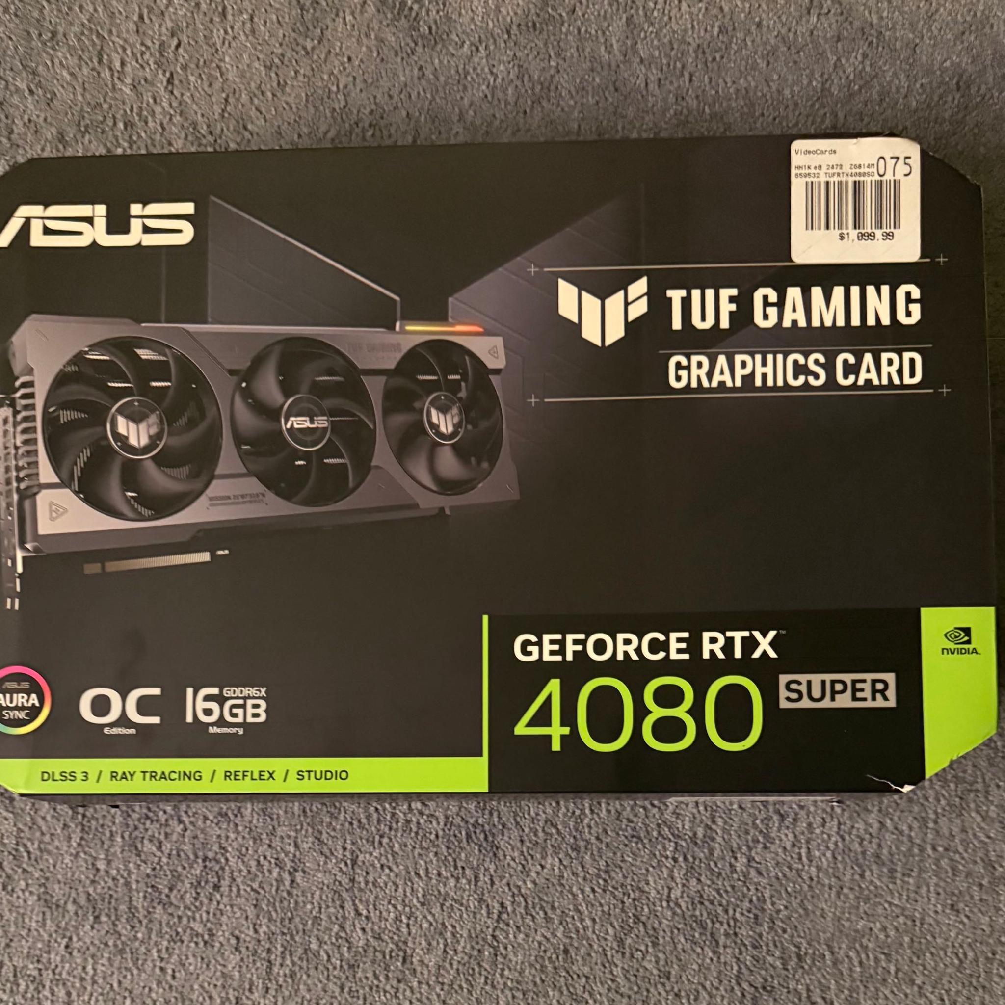 ASUS TUF Gaming GeForce RTX 4080 SUPER OC Edition